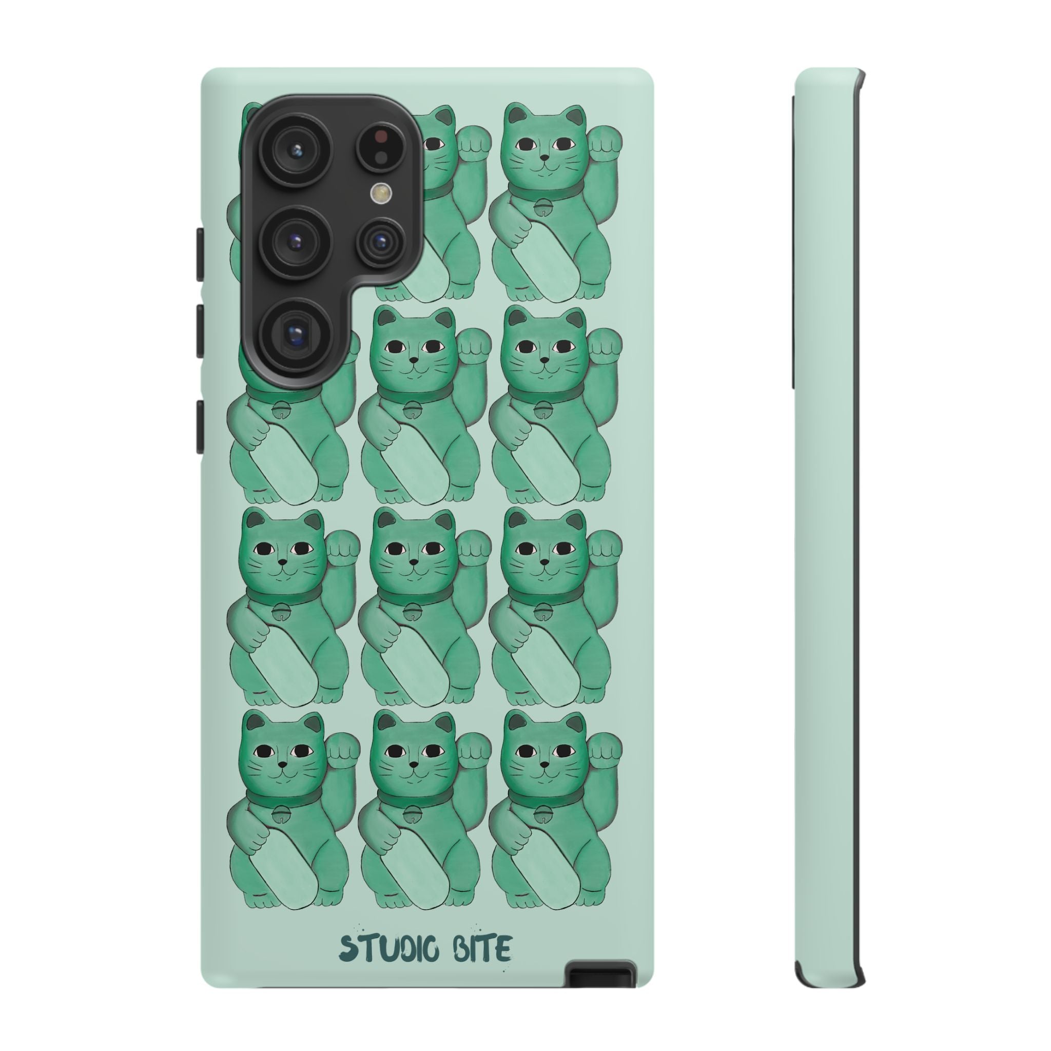LUCKY CAT - GREEN