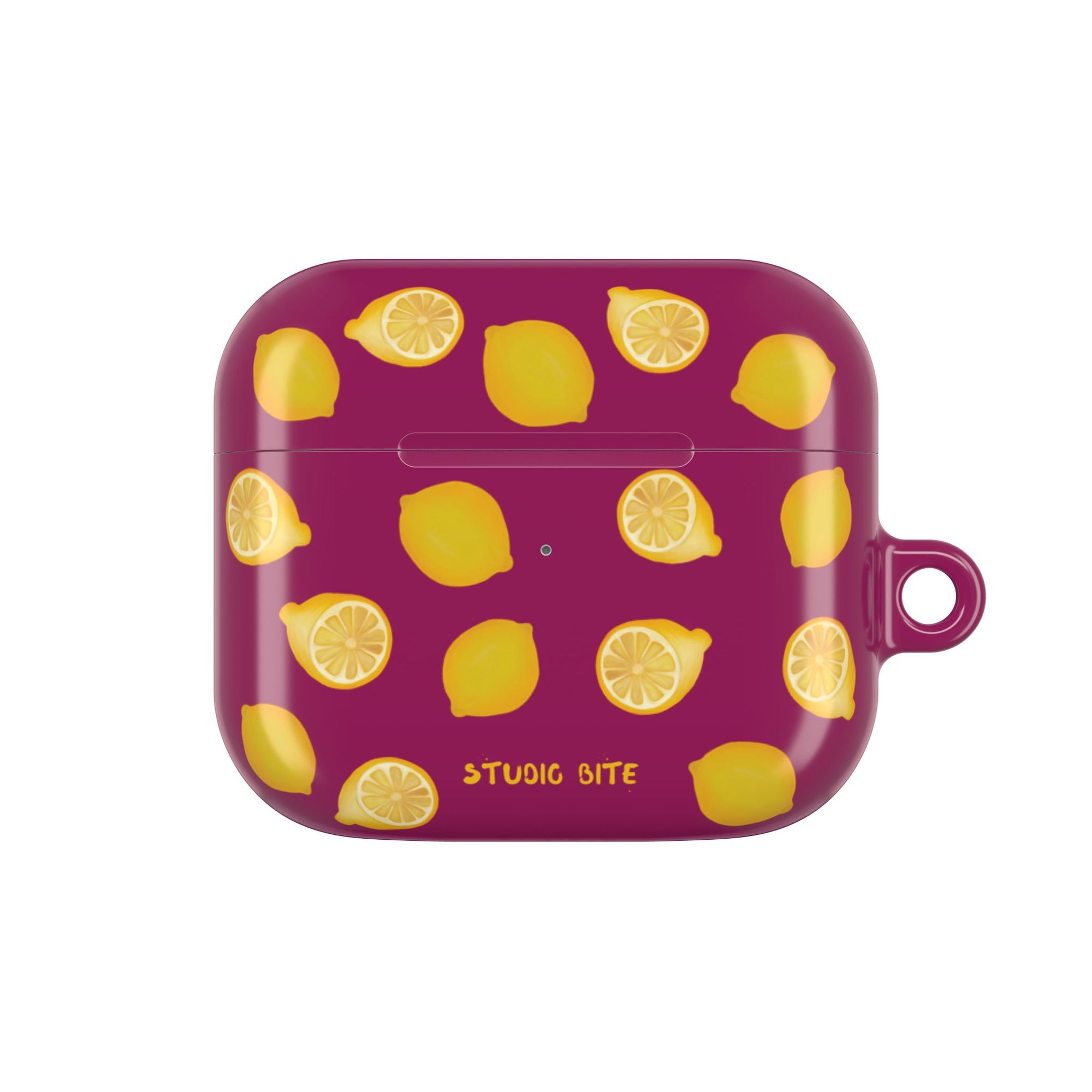 LEMON - BORDEAUX - AIRPODS CASE