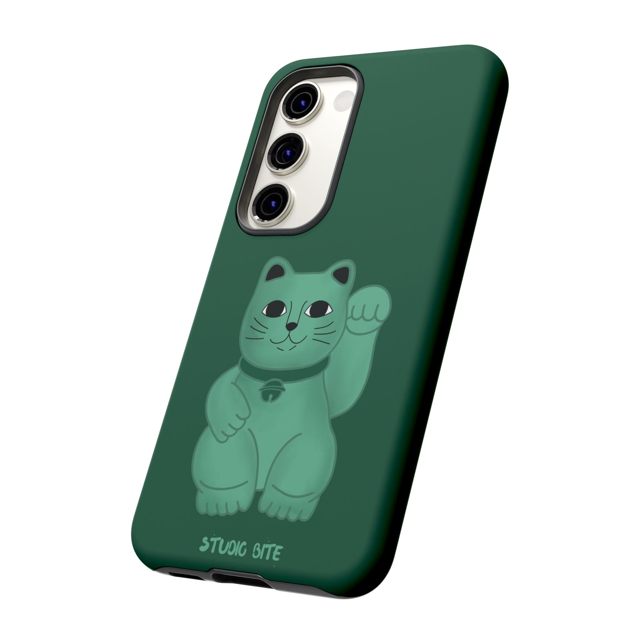 FORTUNE CAT - FOREST GREEN