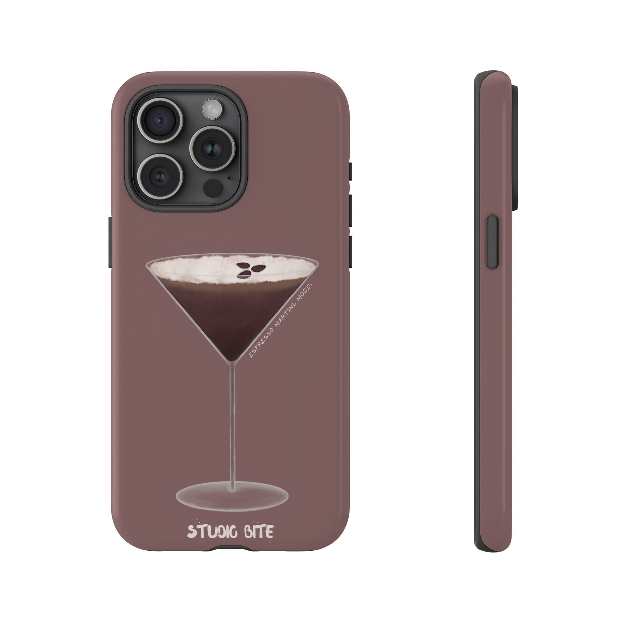 ESPRESSO MARTINI. MOOD - ROSY BROWN