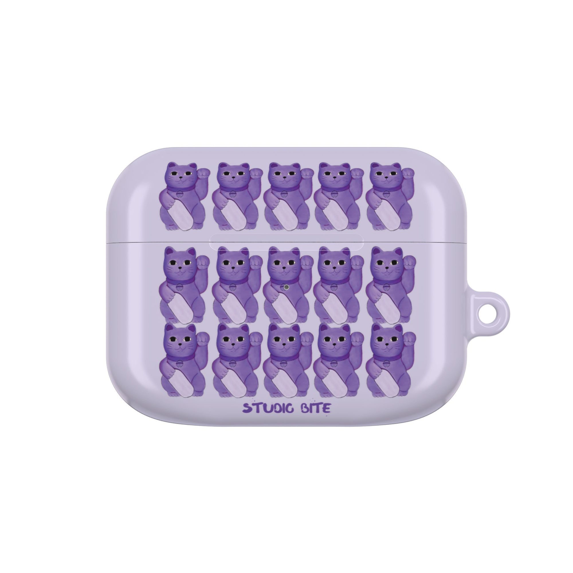 LUCKY CAT - PURPLE - AIRPODS CASE