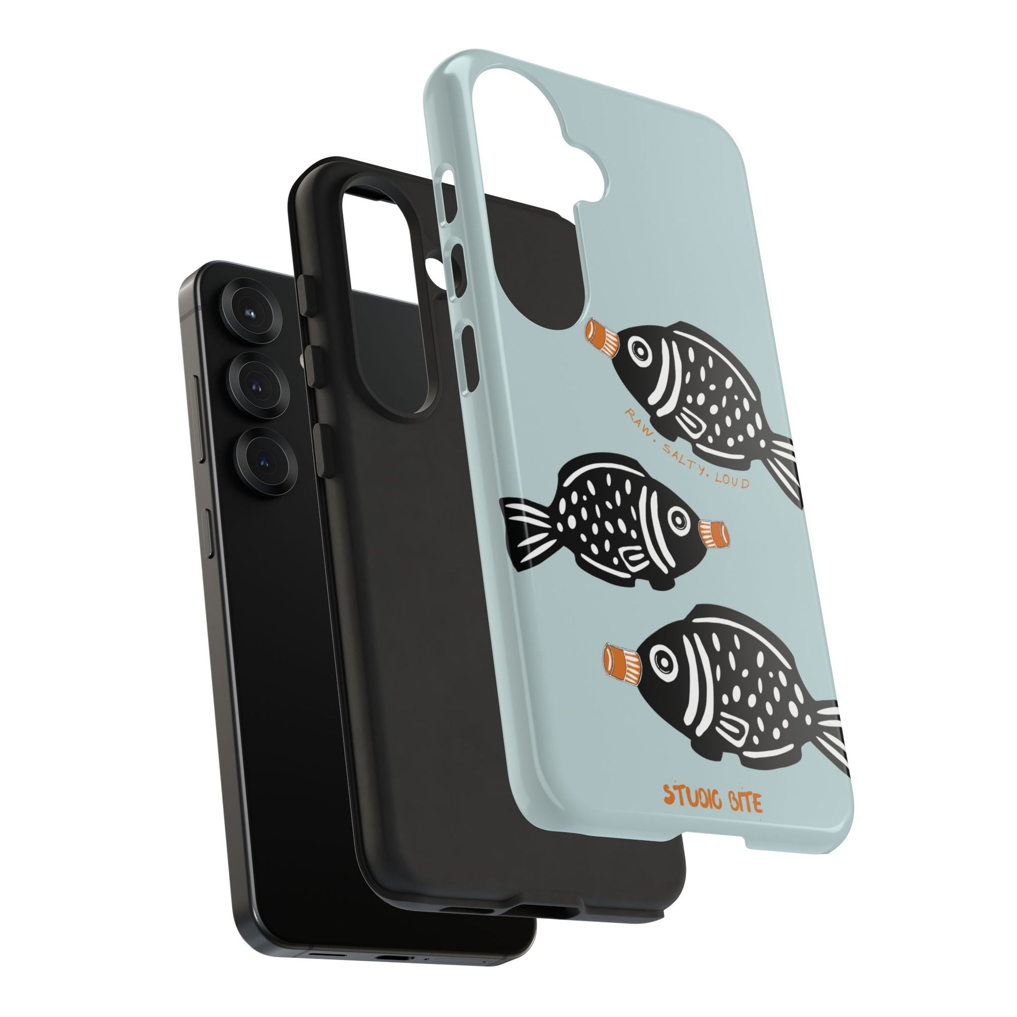SOY SAUCE FISH - LIGHT BLUE