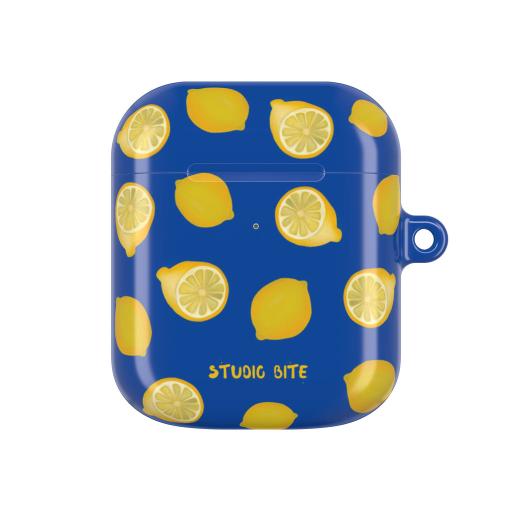 LEMON - ROYAL BLUE - AIRPODS CASE