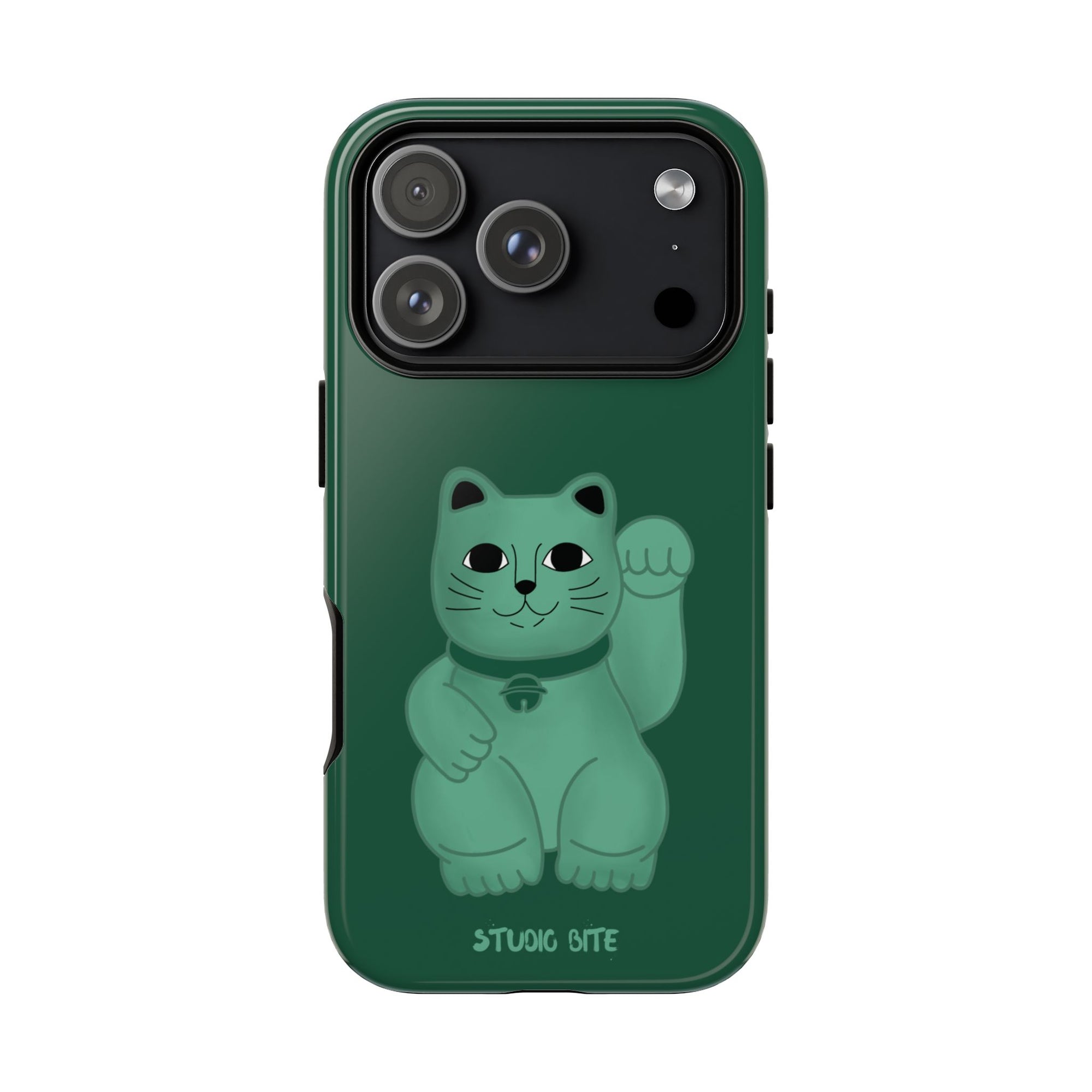 FORTUNE CAT - FOREST GREEN