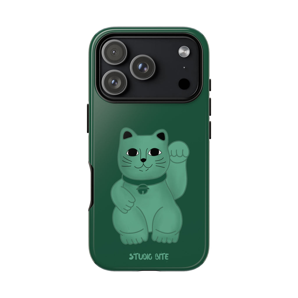 FORTUNE CAT - FOREST GREEN