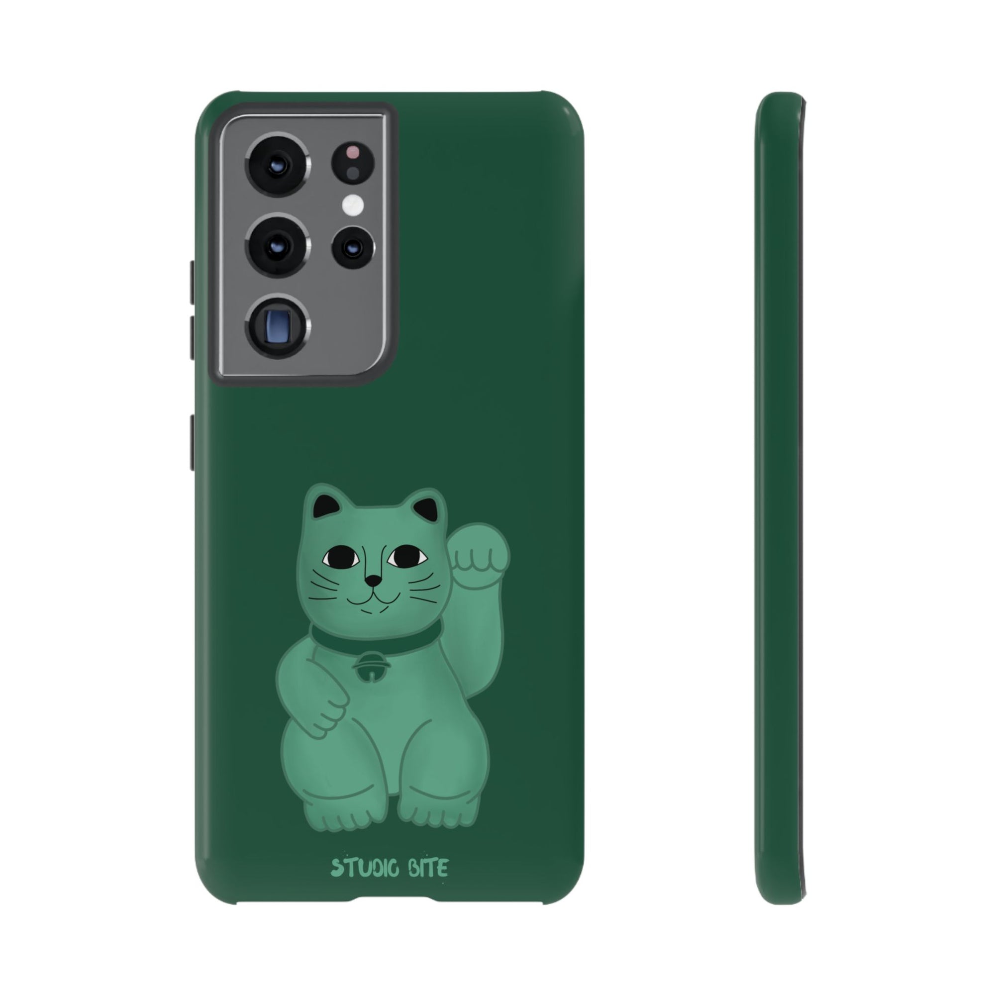 FORTUNE CAT - FOREST GREEN