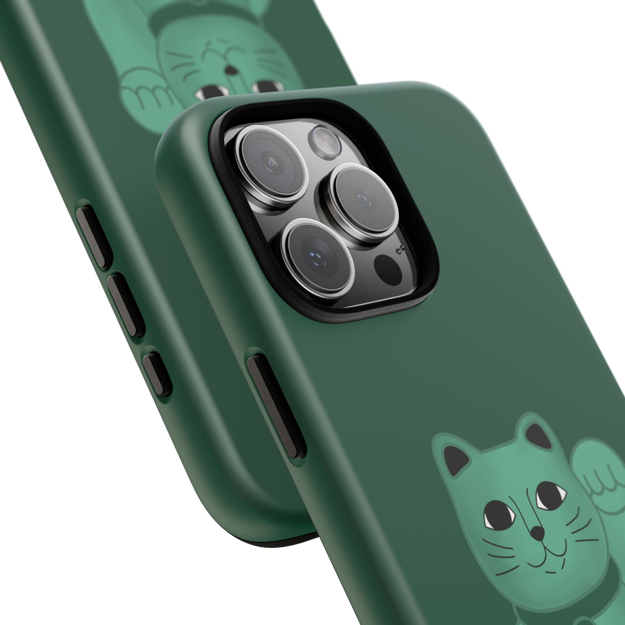 FORTUNE CAT - FOREST GREEN