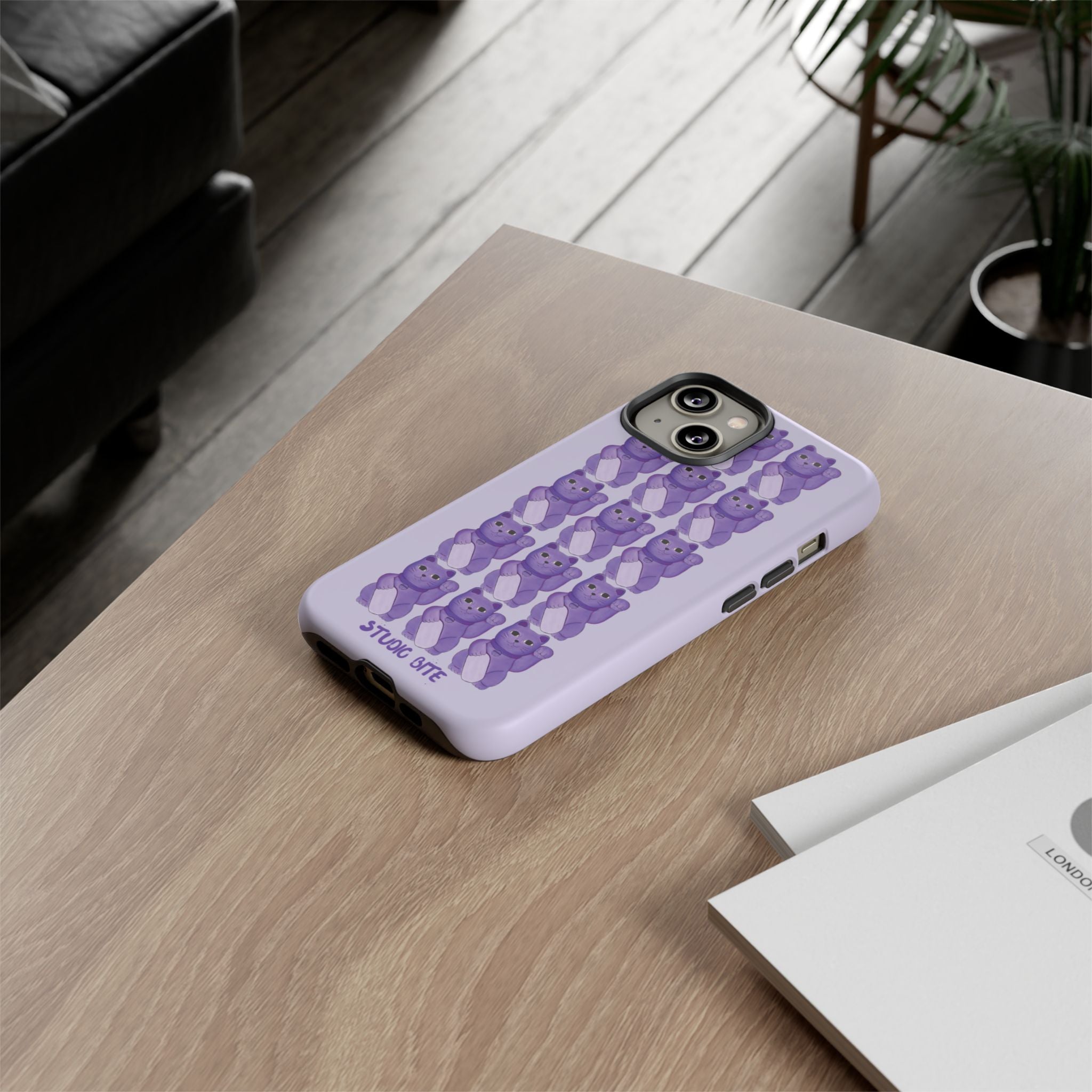 LUCKY CAT - PURPLE