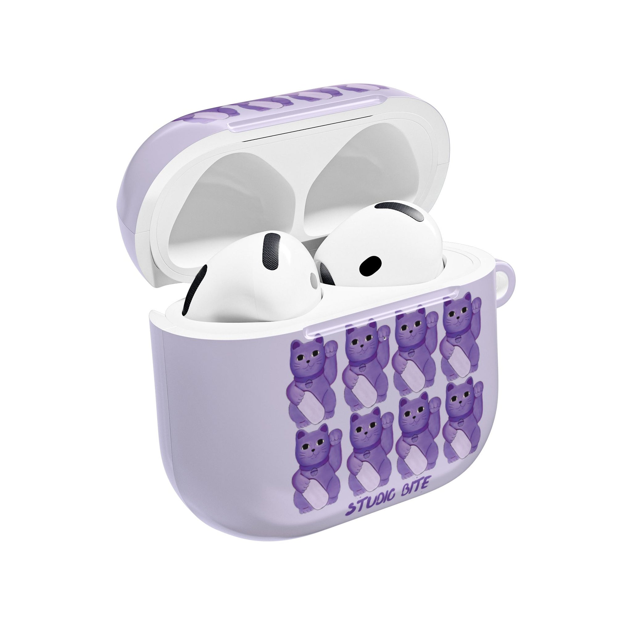 LUCKY CAT - PURPLE - AIRPODS CASE