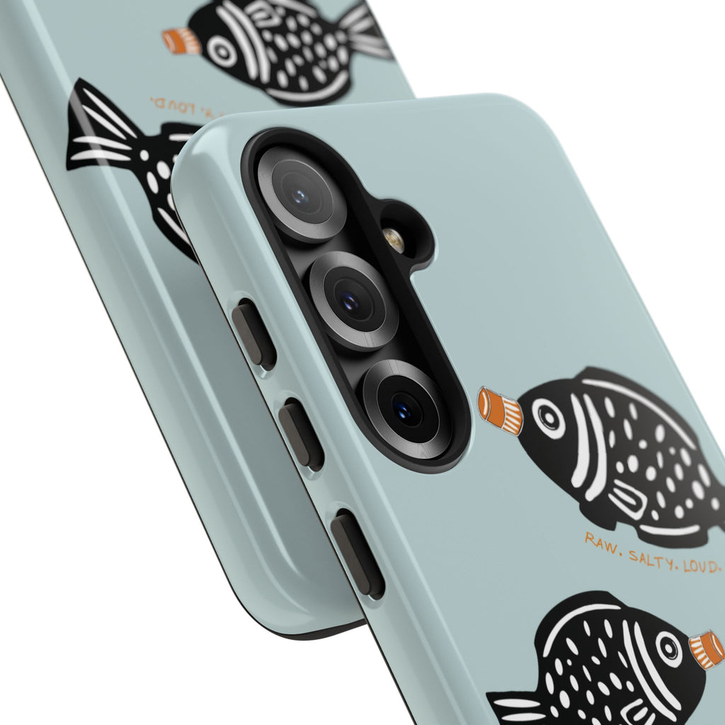 SOY SAUCE FISH - LIGHT BLUE