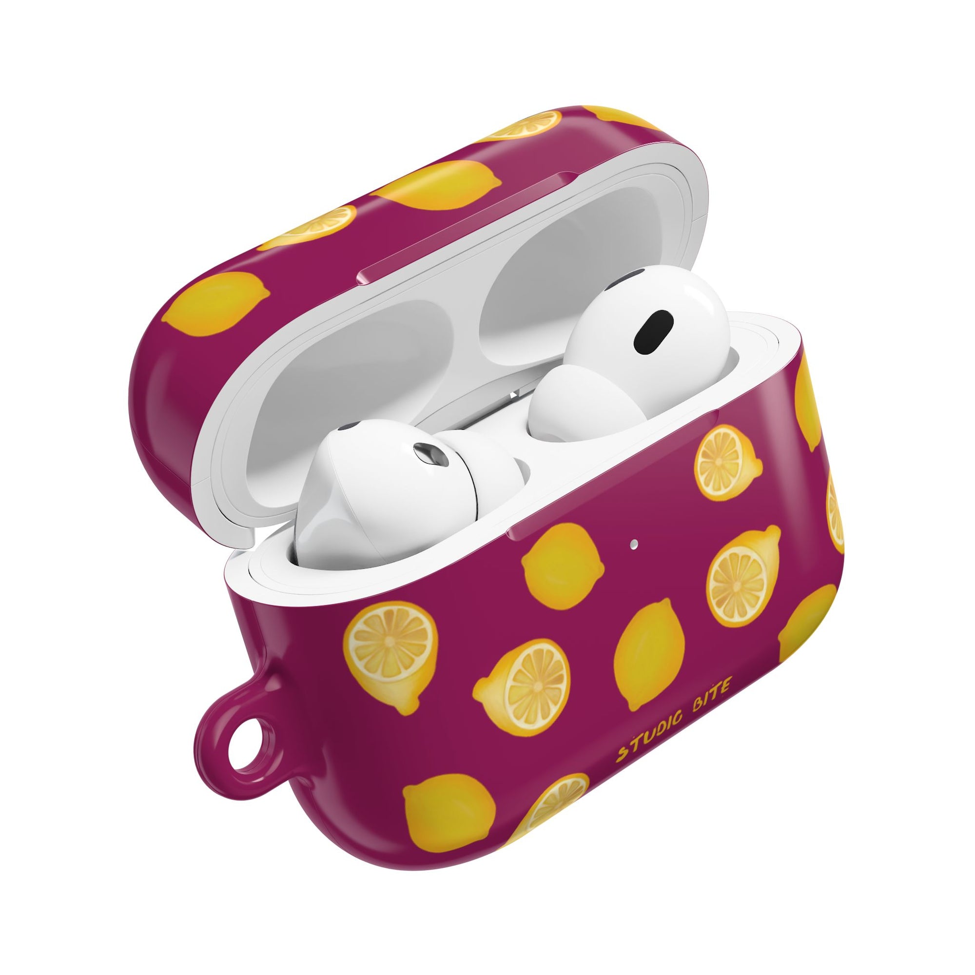 LEMON - BORDEAUX - AIRPODS CASE