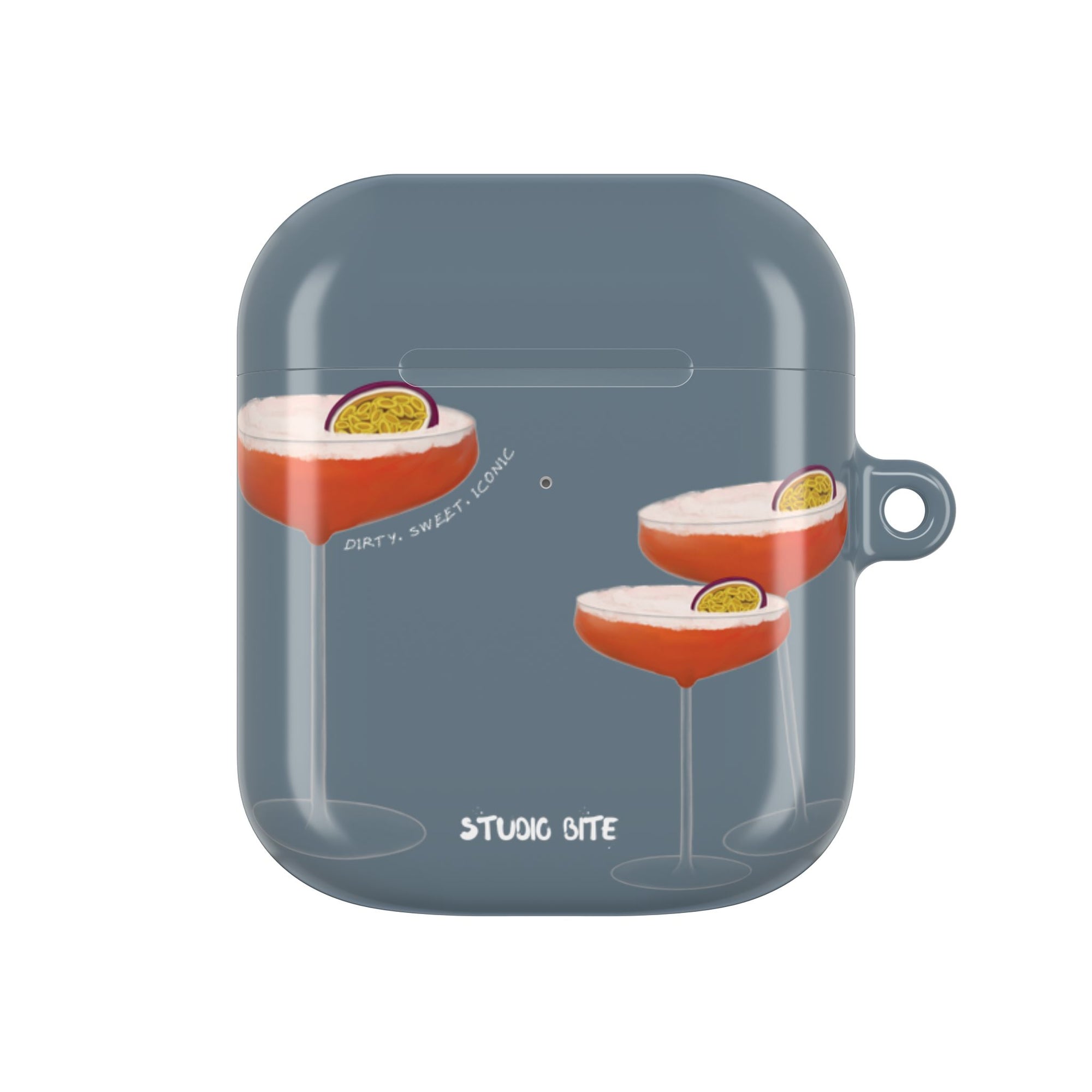 PORNSTAR MARTINI - GREY BLUE - AIRPODS CASE