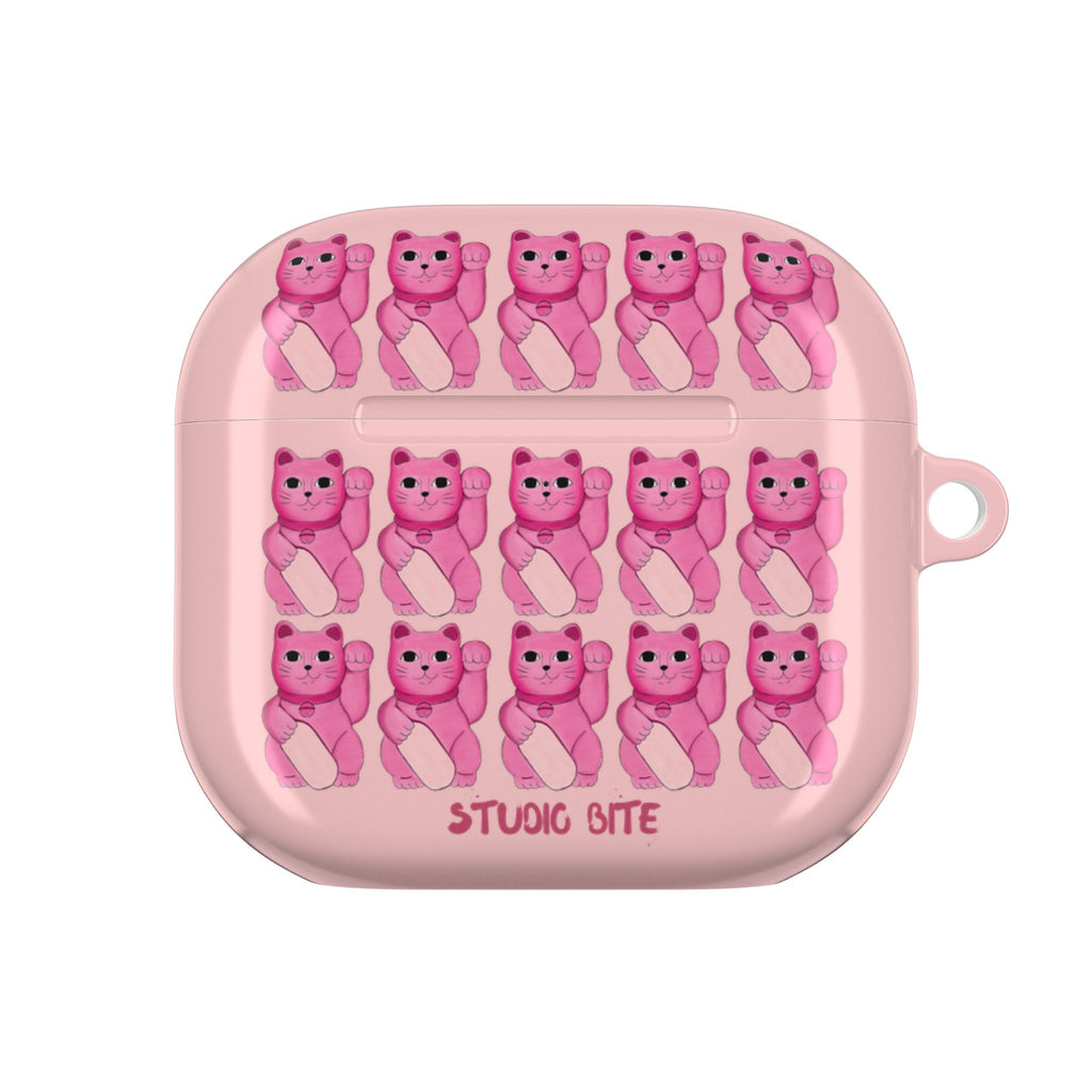 LUCKY CAT - ROSÈ - AIRPODS CASE
