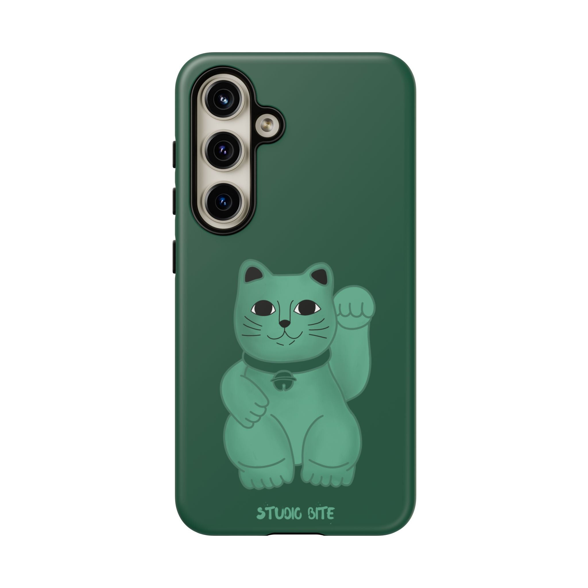 FORTUNE CAT - FOREST GREEN