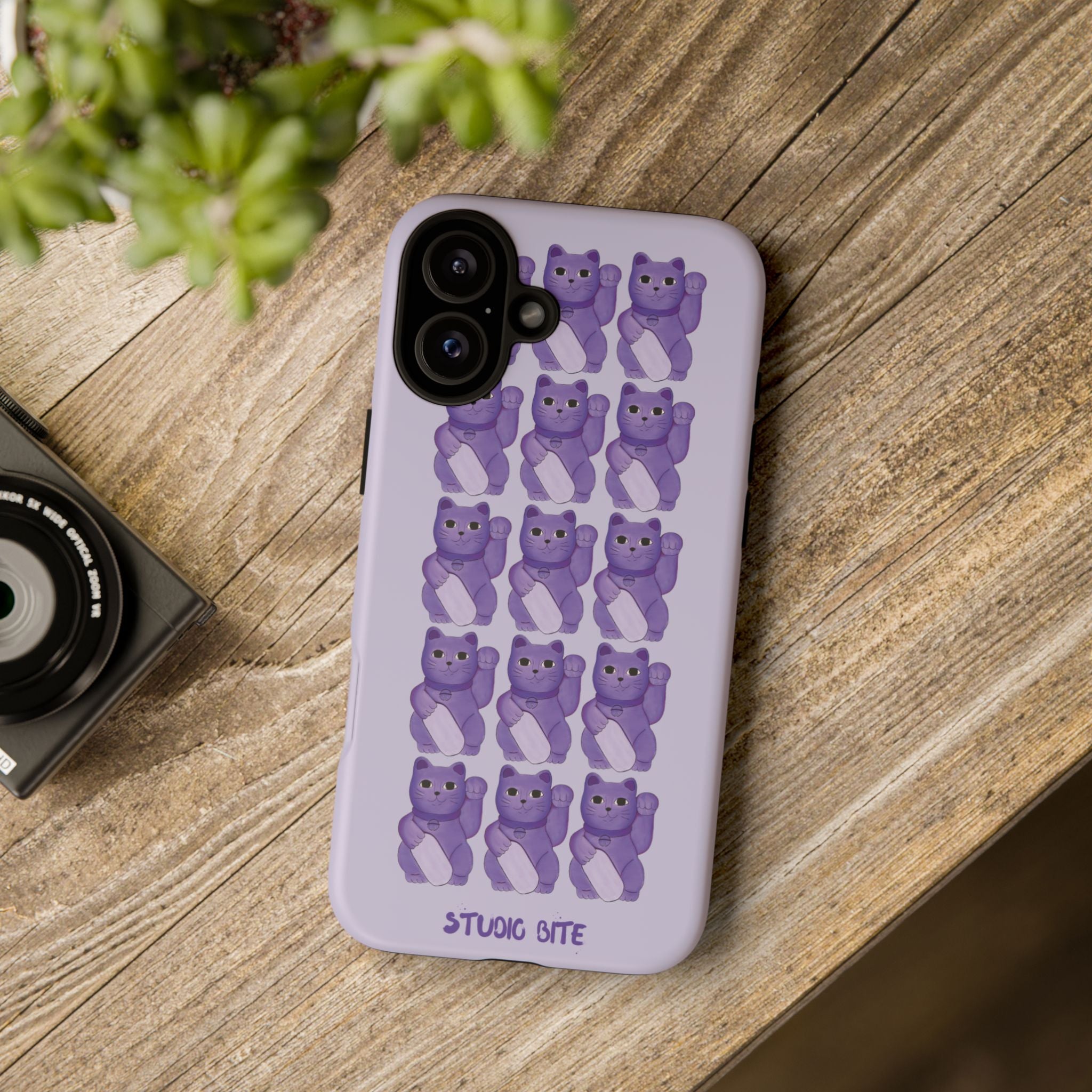 LUCKY CAT - PURPLE