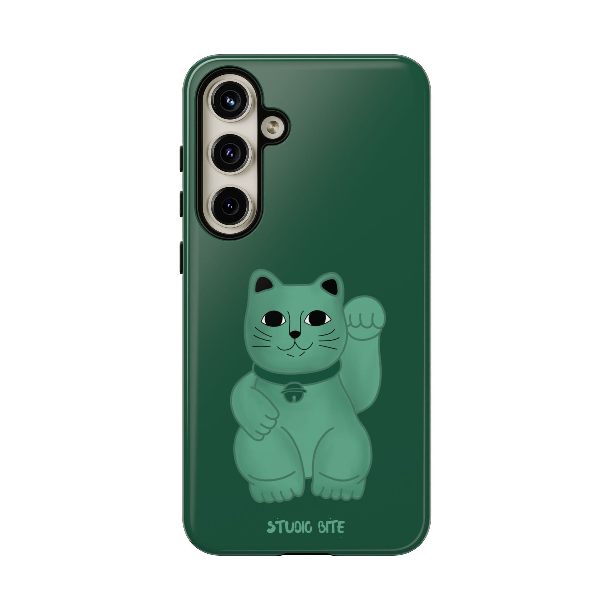 FORTUNE CAT - FOREST GREEN