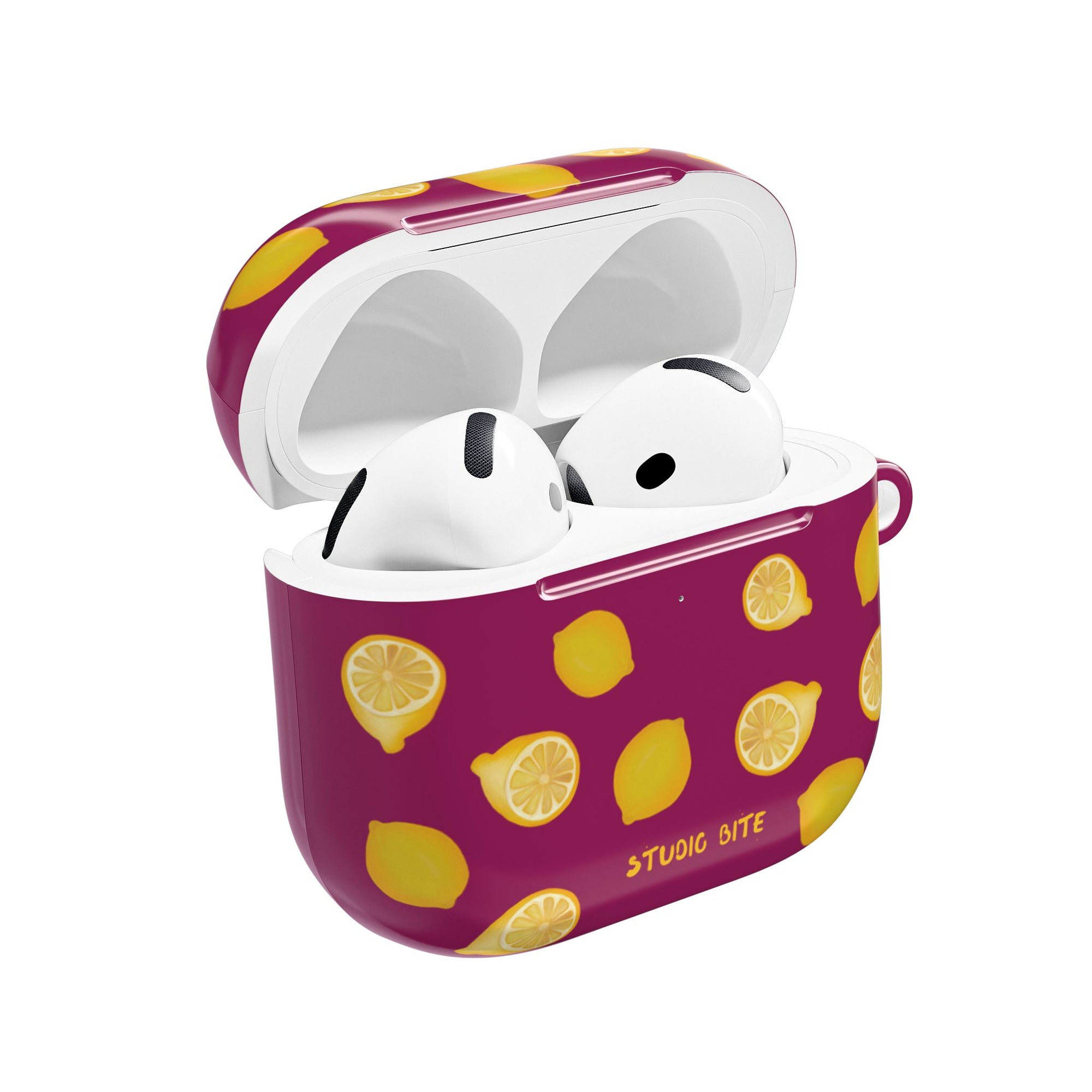 LEMON - BORDEAUX - AIRPODS CASE