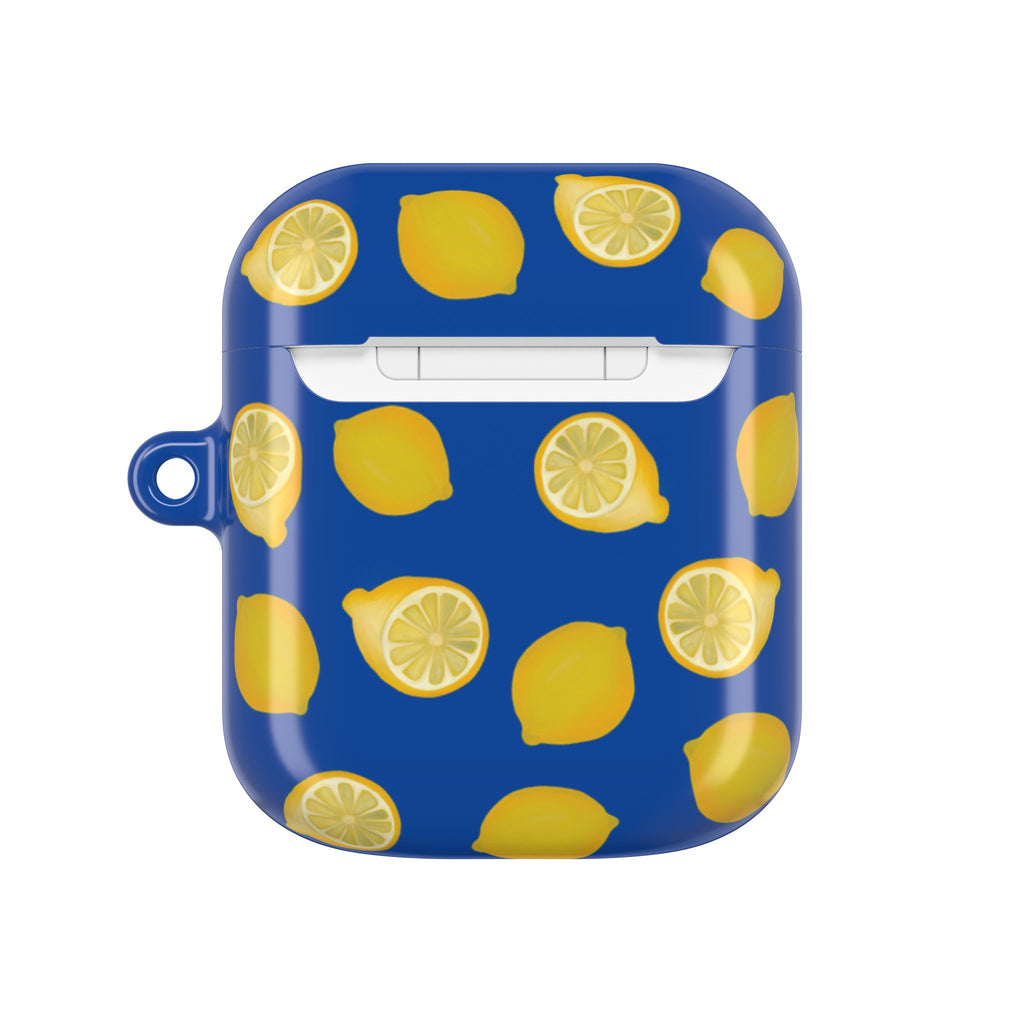 LEMON - ROYAL BLUE - AIRPODS CASE