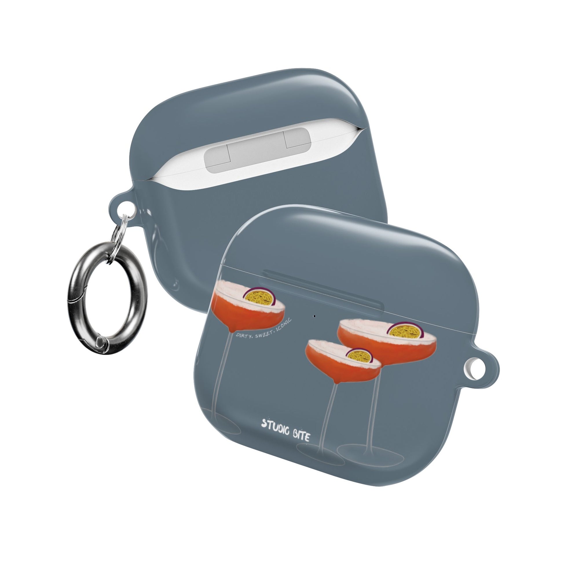 PORNSTAR MARTINI - GREY BLUE - AIRPODS CASE