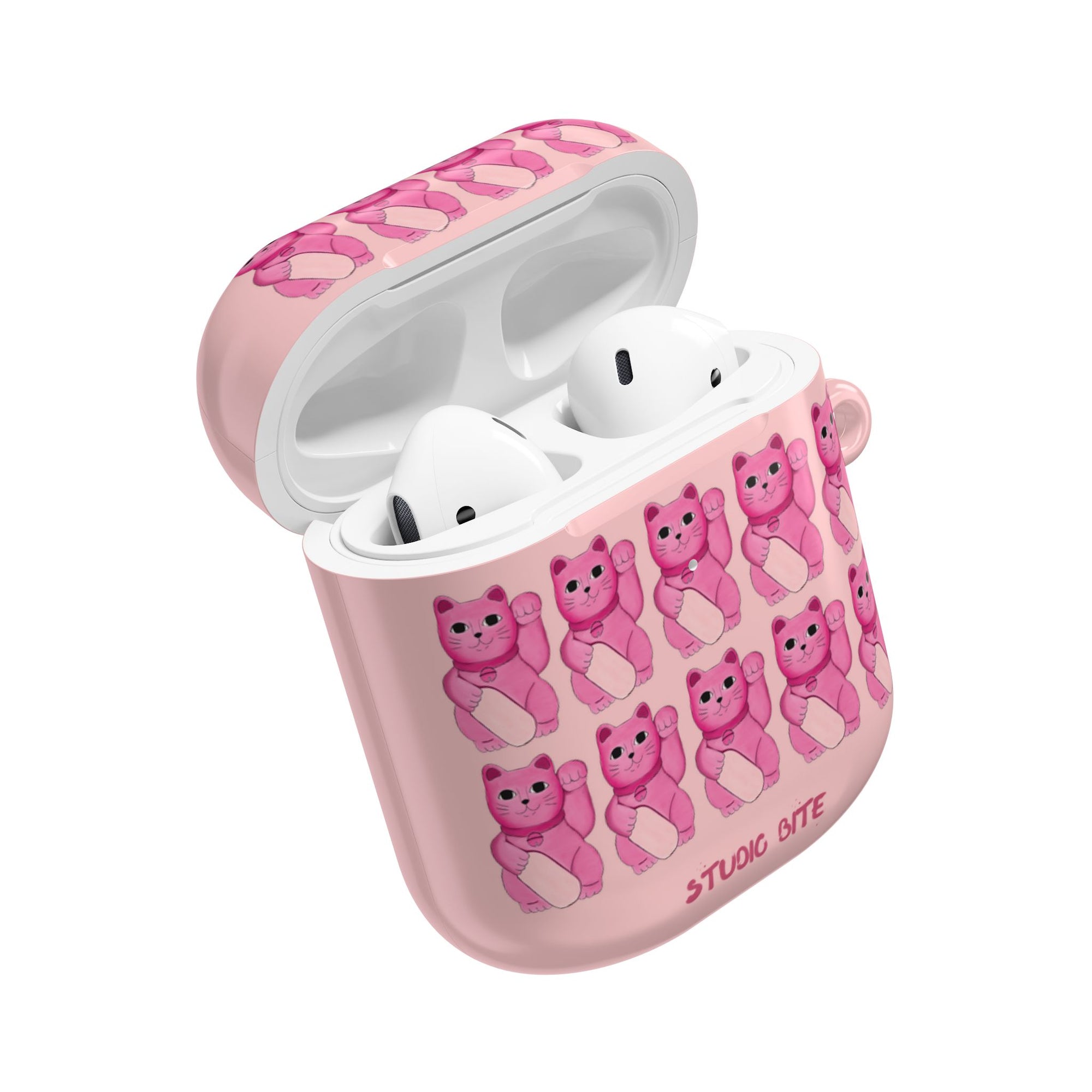LUCKY CAT - ROSÈ - AIRPODS CASE