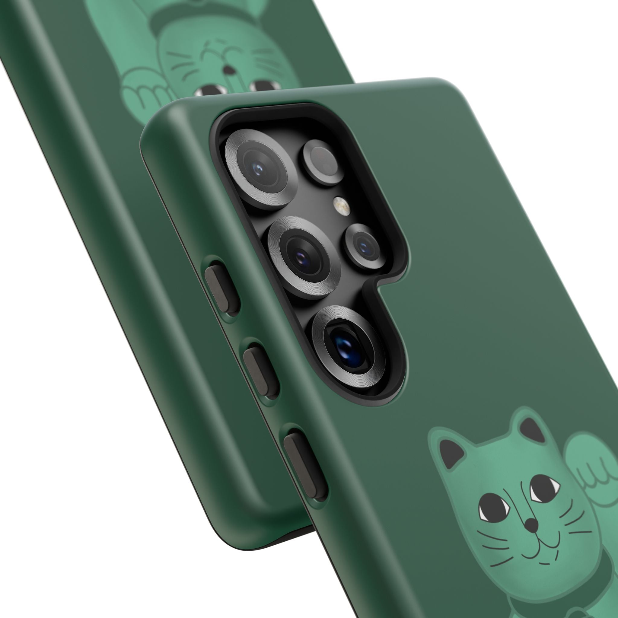 FORTUNE CAT - FOREST GREEN