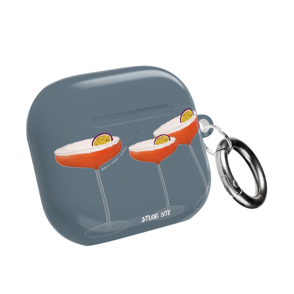 PORNSTAR MARTINI - GREY BLUE - AIRPODS 4TH GEN CASE