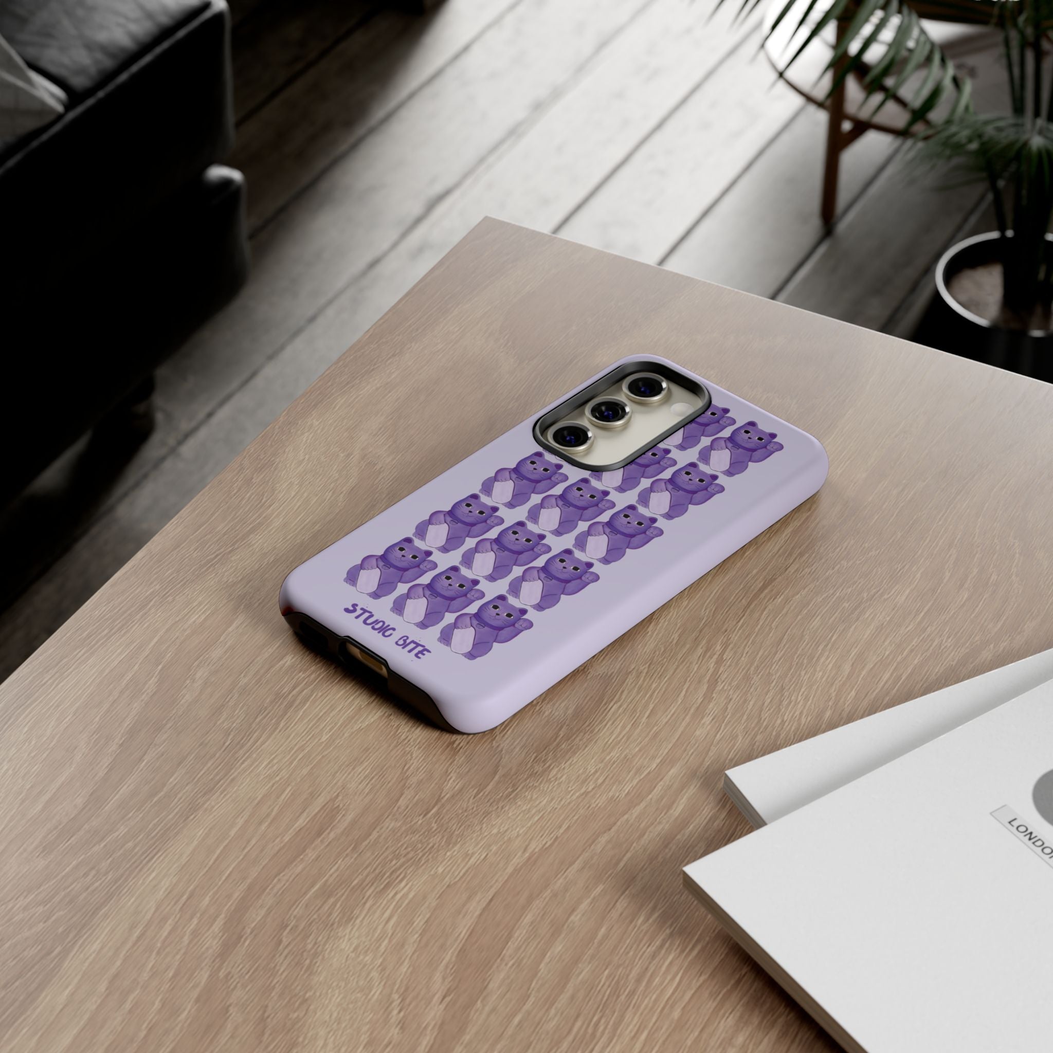 LUCKY CAT - PURPLE