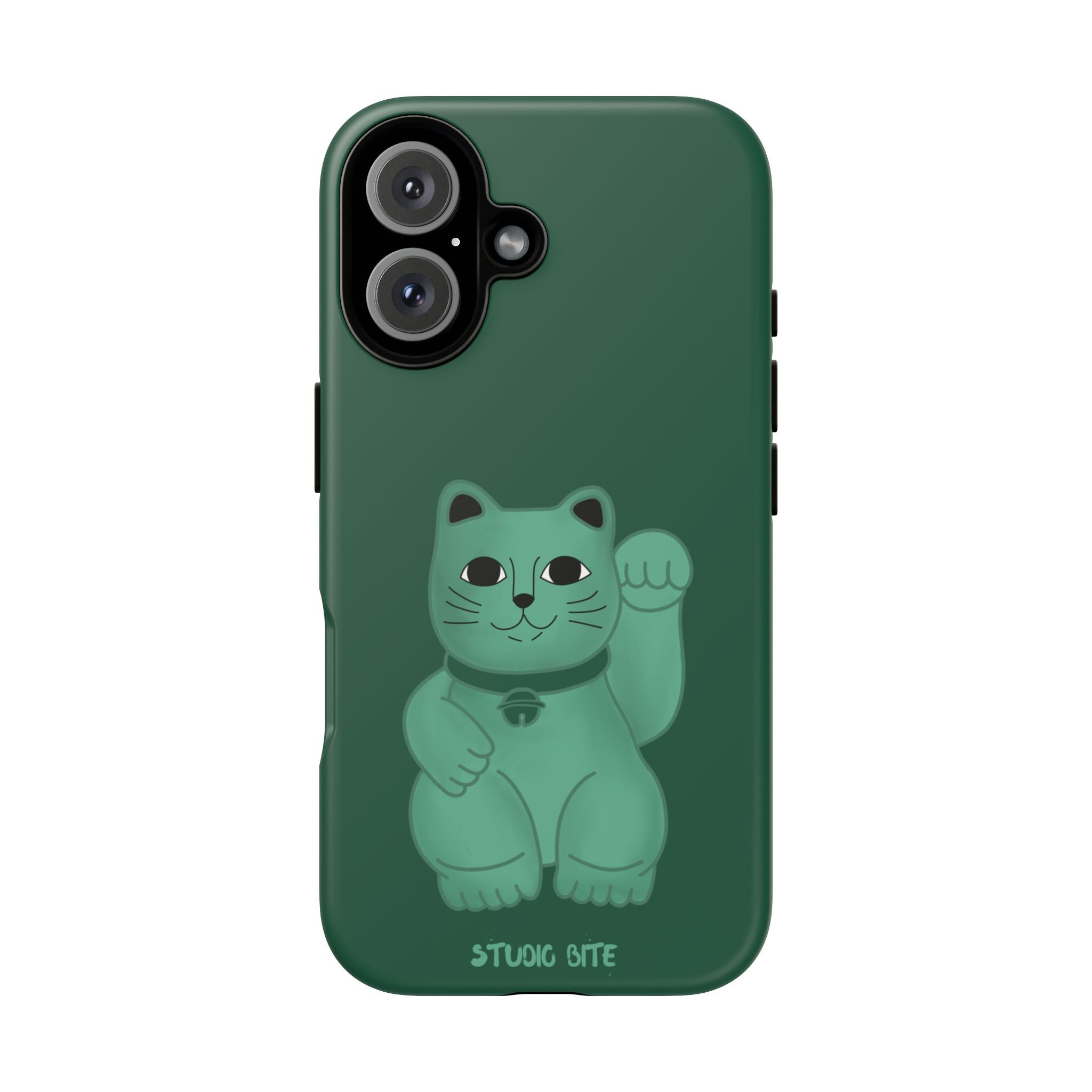 FORTUNE CAT - FOREST GREEN