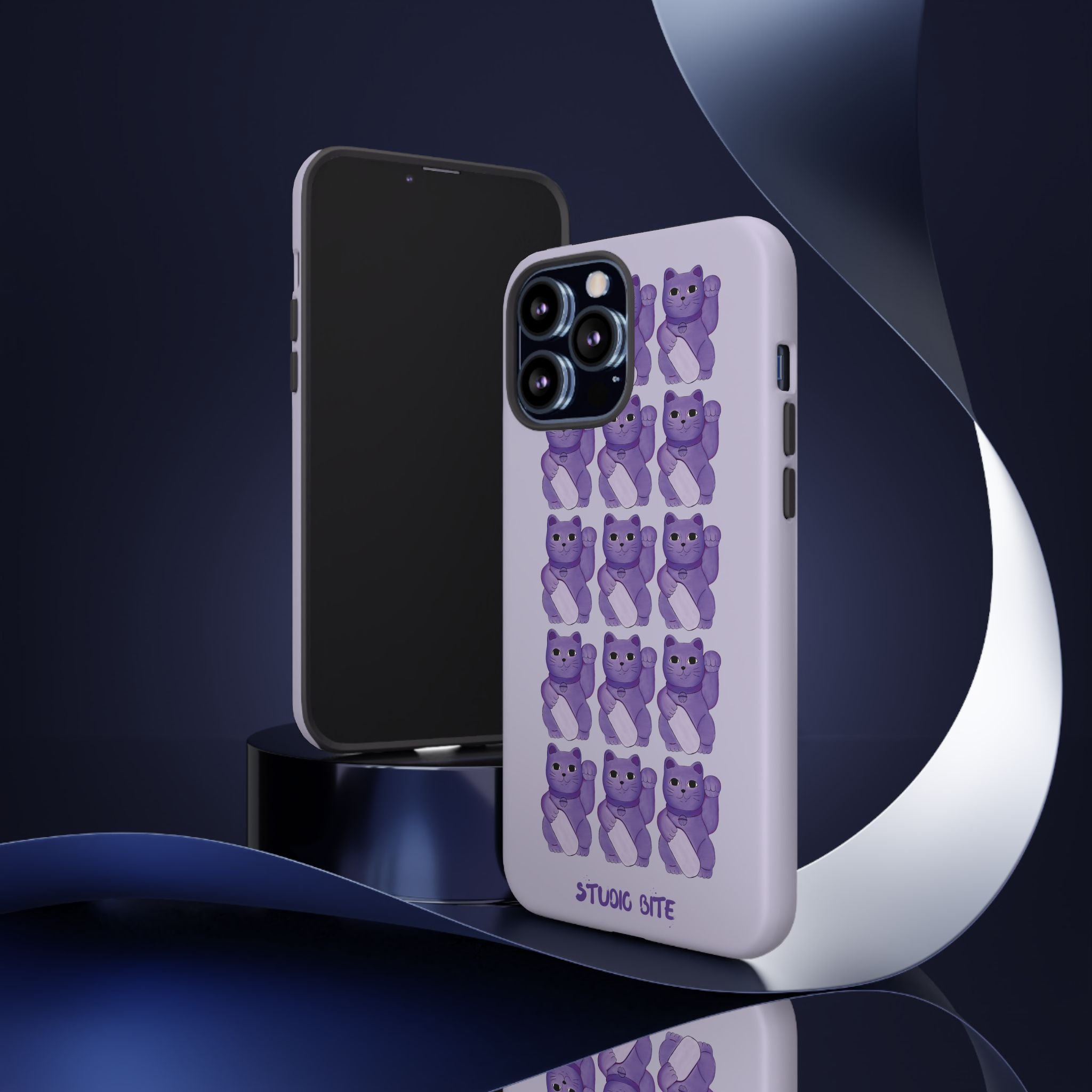 LUCKY CAT - PURPLE