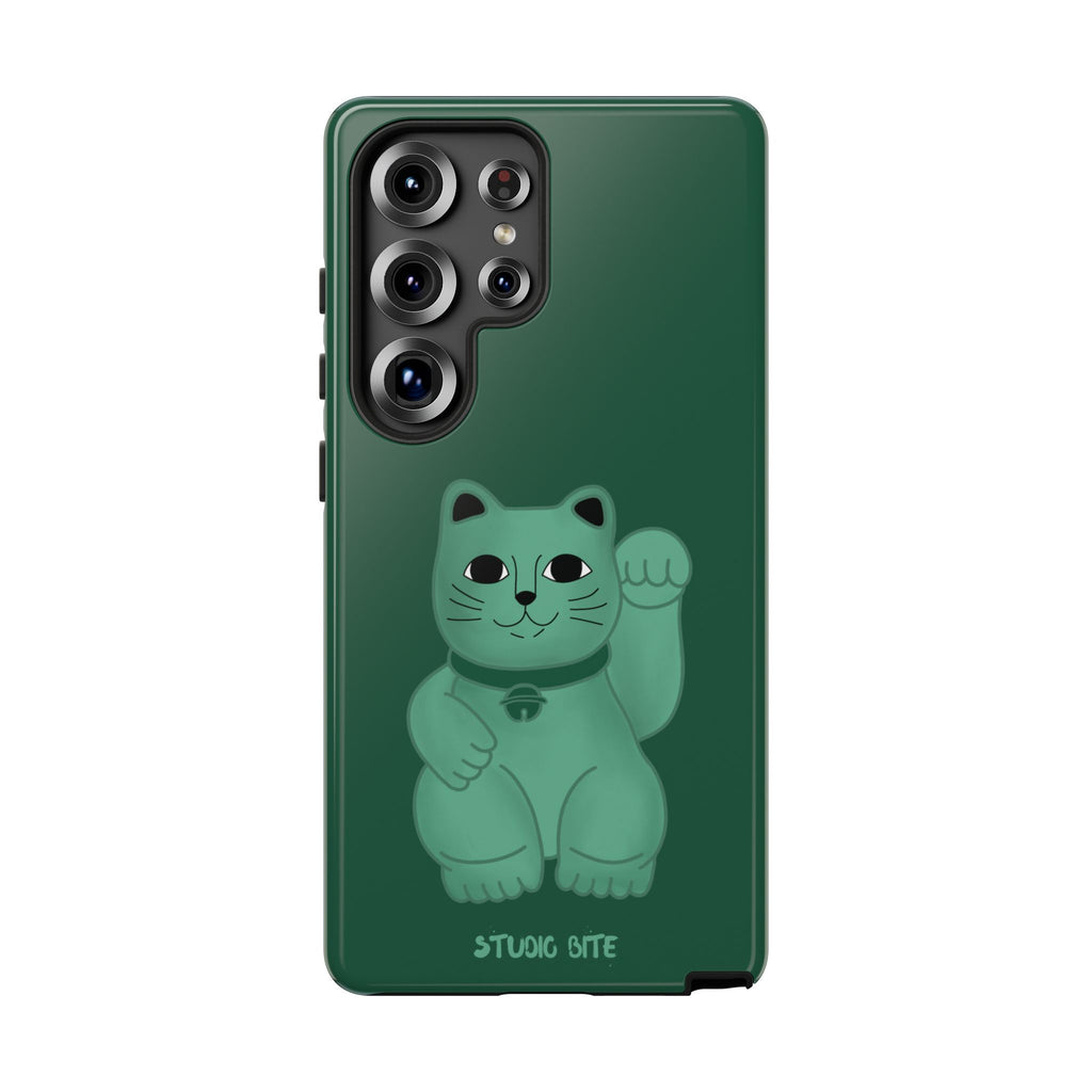 FORTUNE CAT - FOREST GREEN