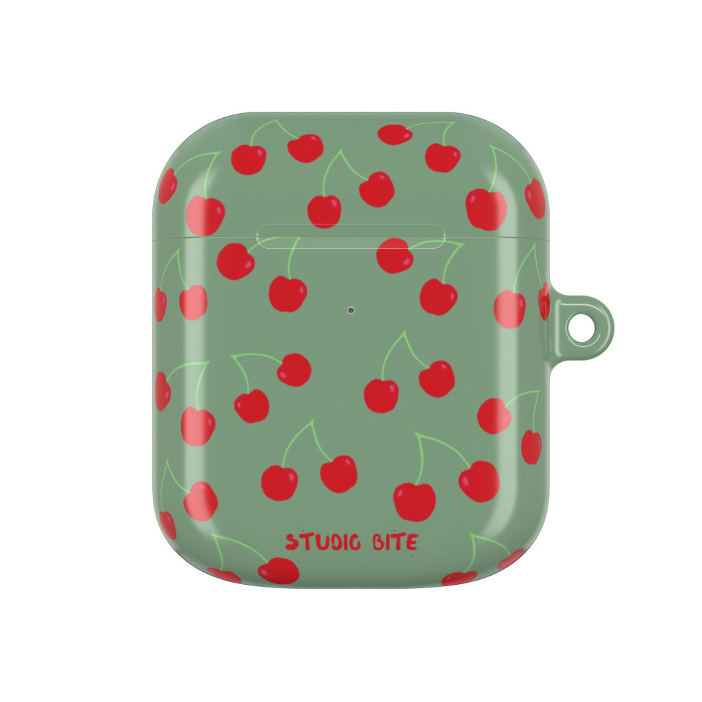 CHERRY GREEN - AIRPODS CASE