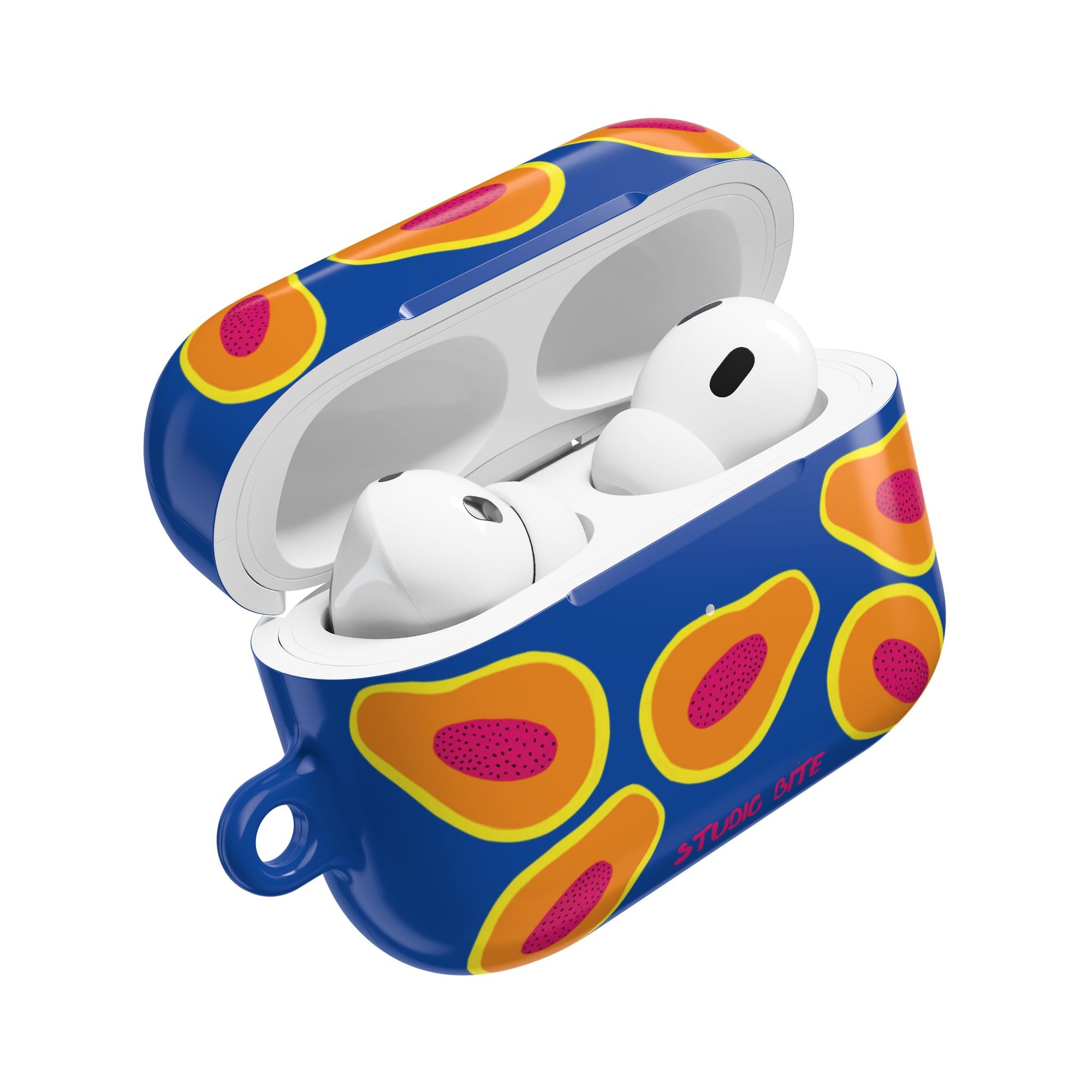 PAPAYA BLUE - AIRPODS 4TH GEN CASE