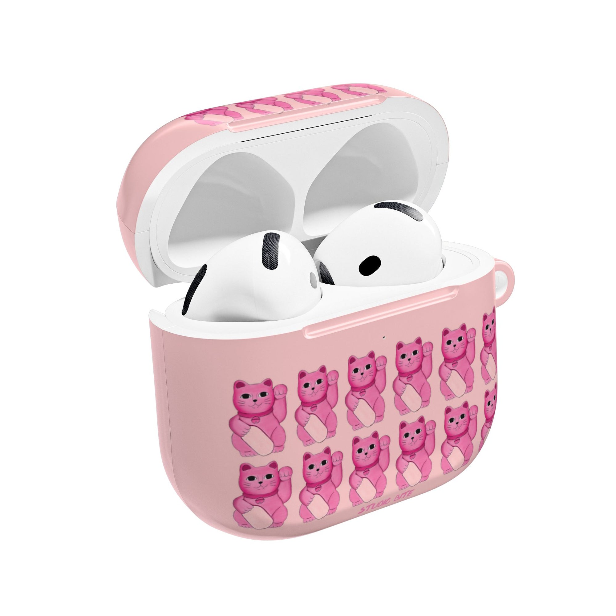 LUCKY CAT - ROSÈ - AIRPODS 4TH GEN CASE