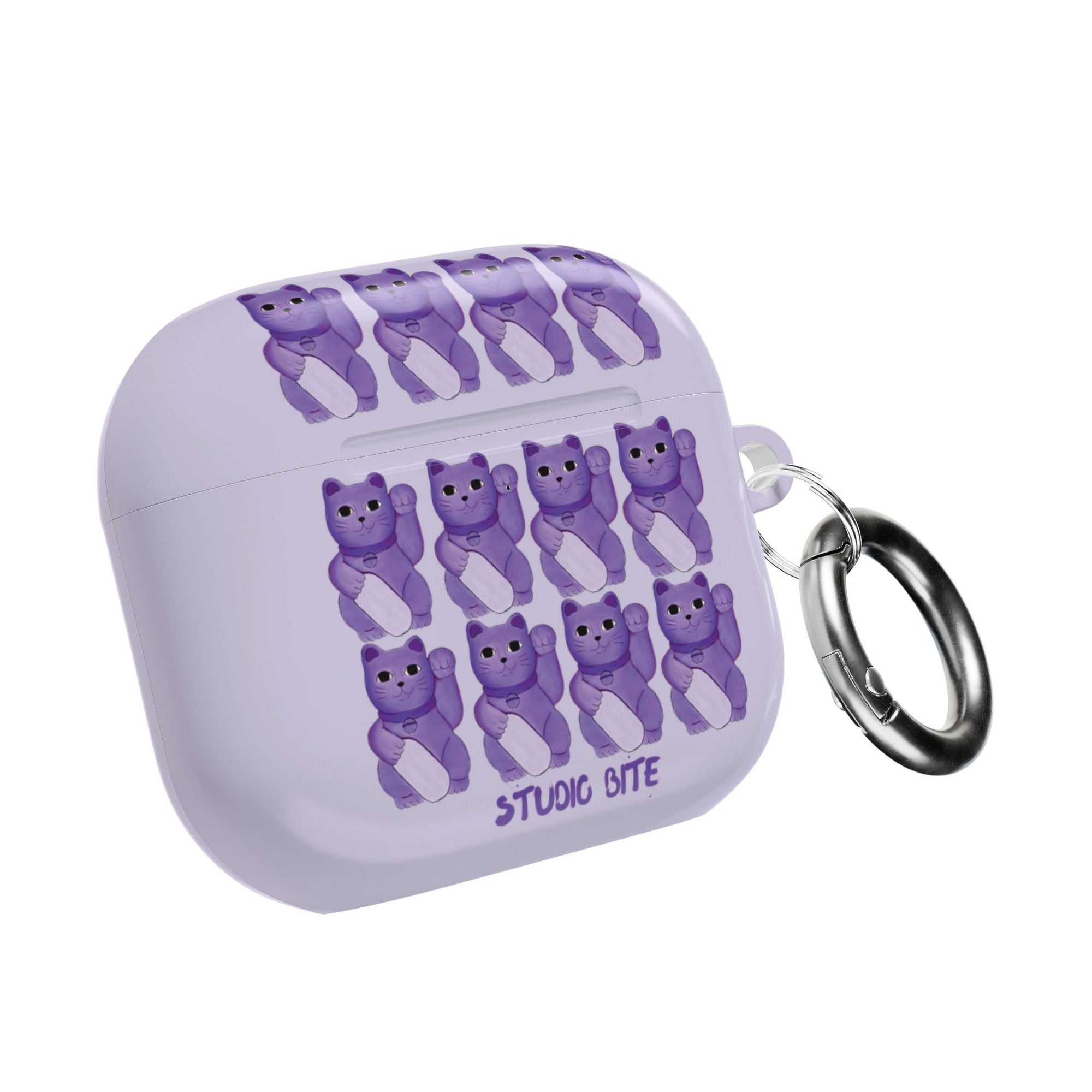 LUCKY CAT - PURPLE - AIRPODS CASE