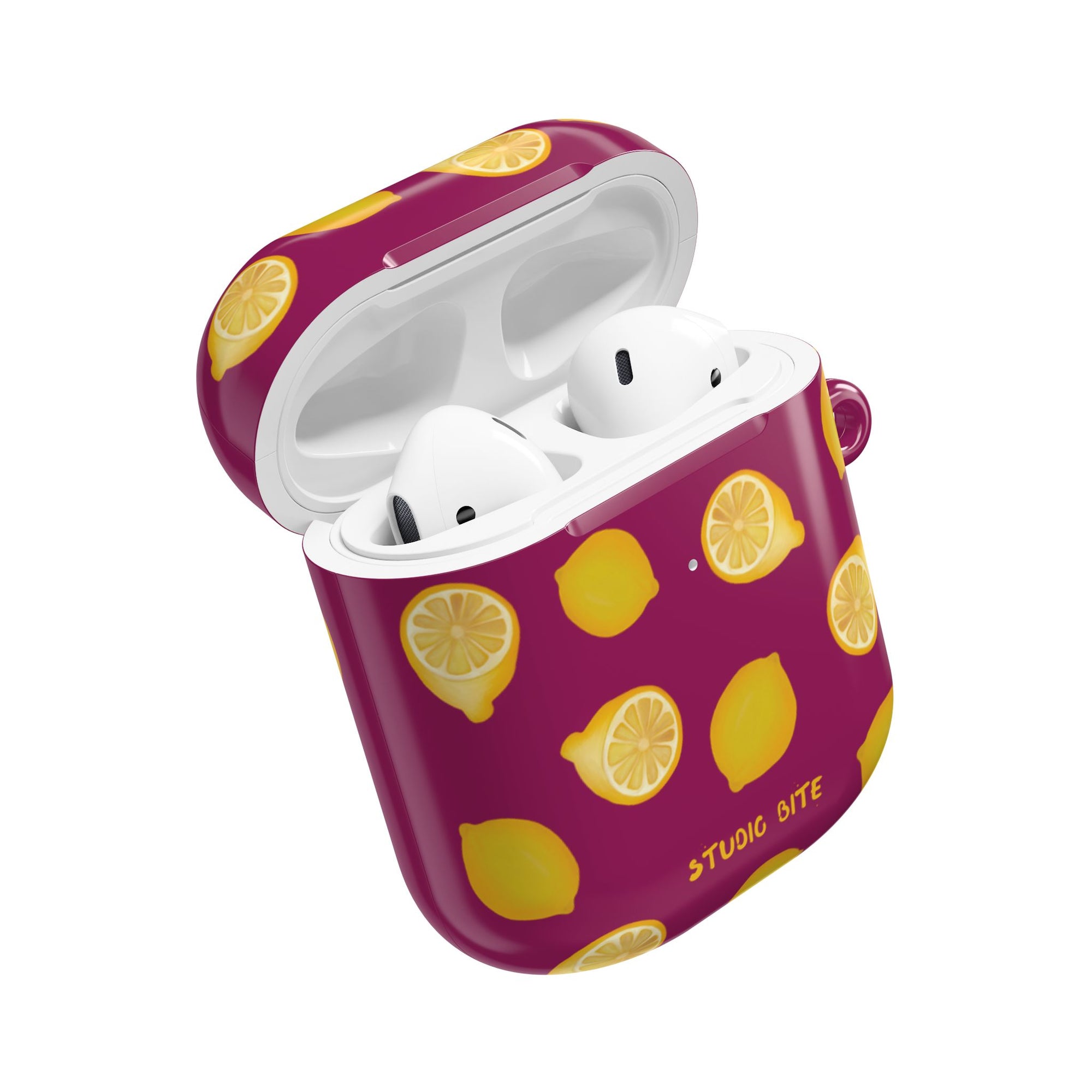 LEMON - BORDEAUX - AIRPODS CASE