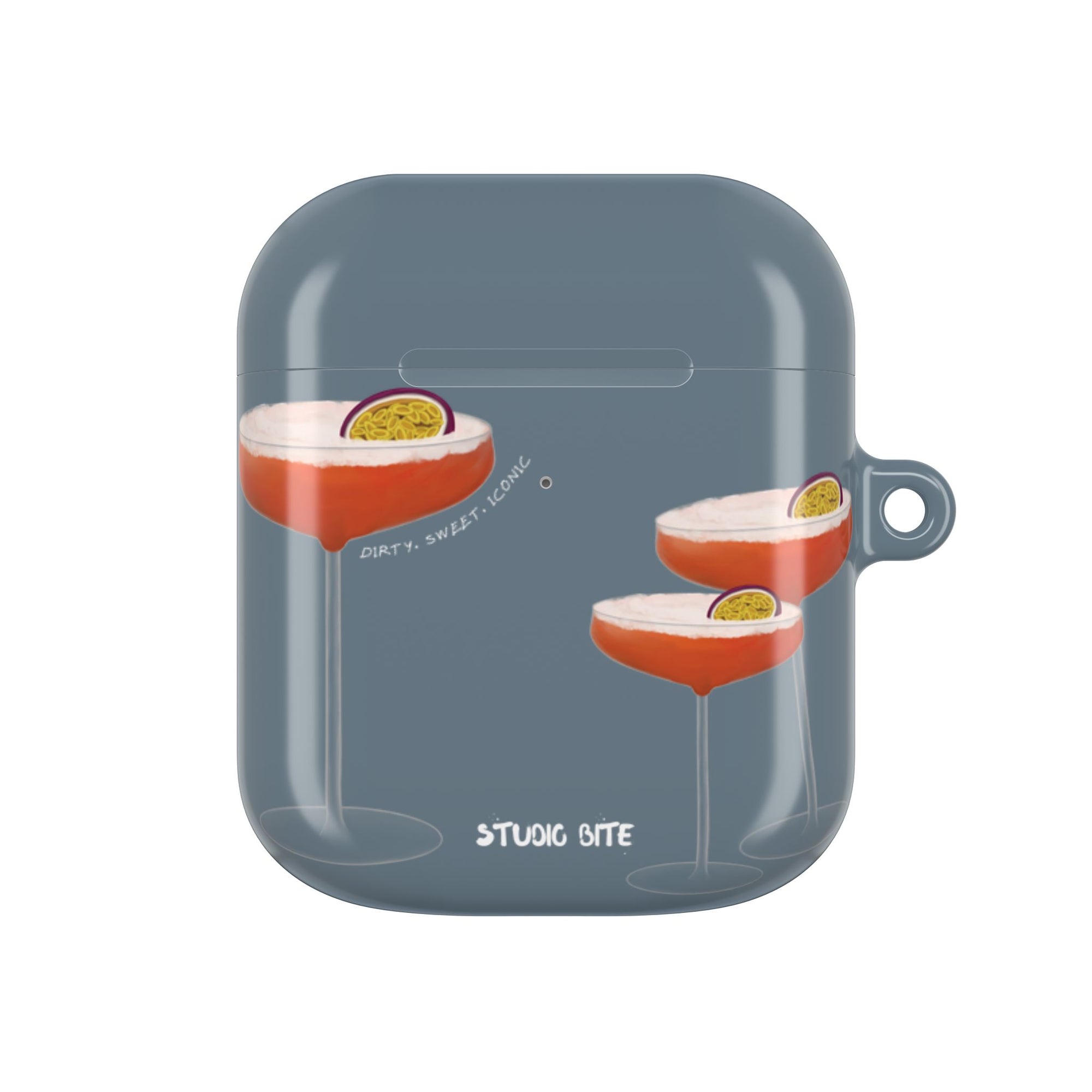PORNSTAR MARTINI - GREY BLUE - AIRPODS CASE
