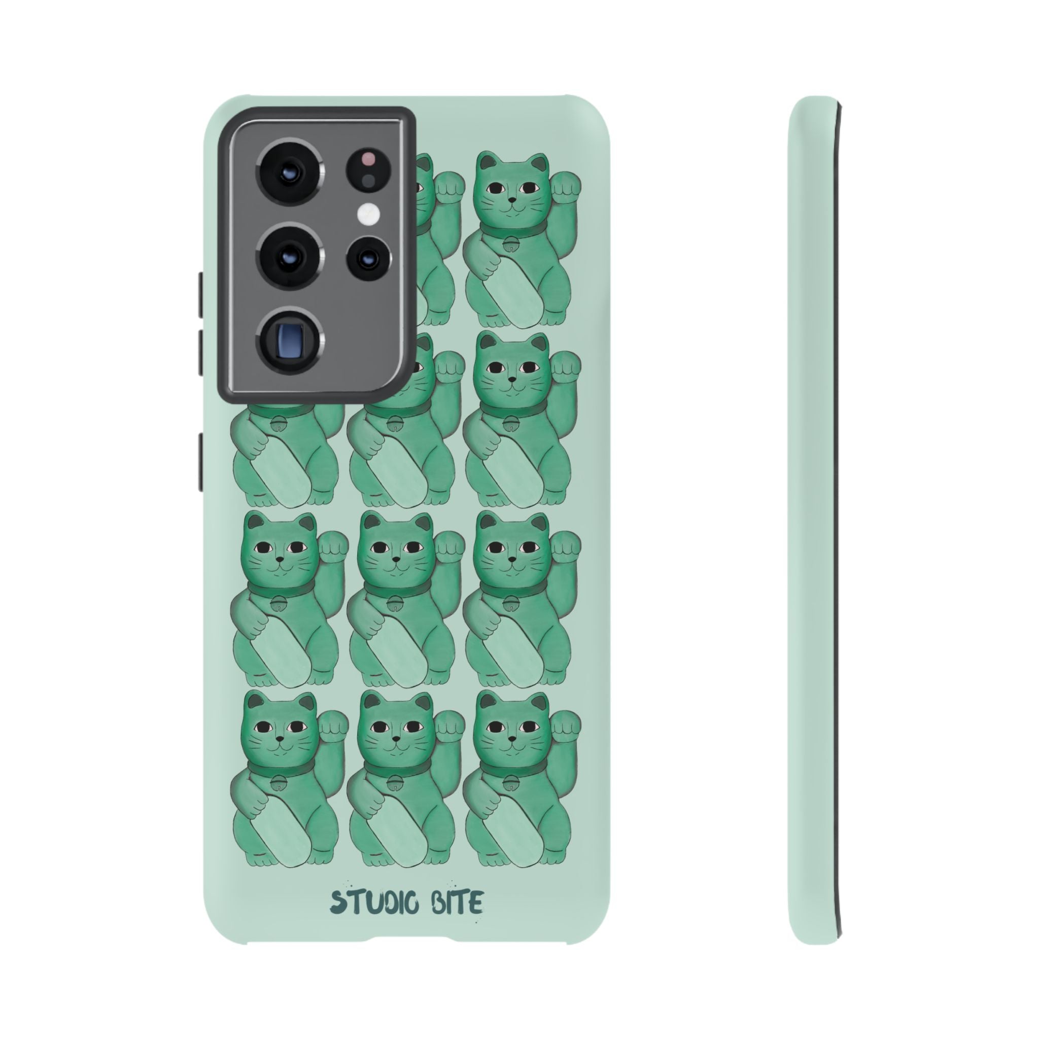 LUCKY CAT - GREEN