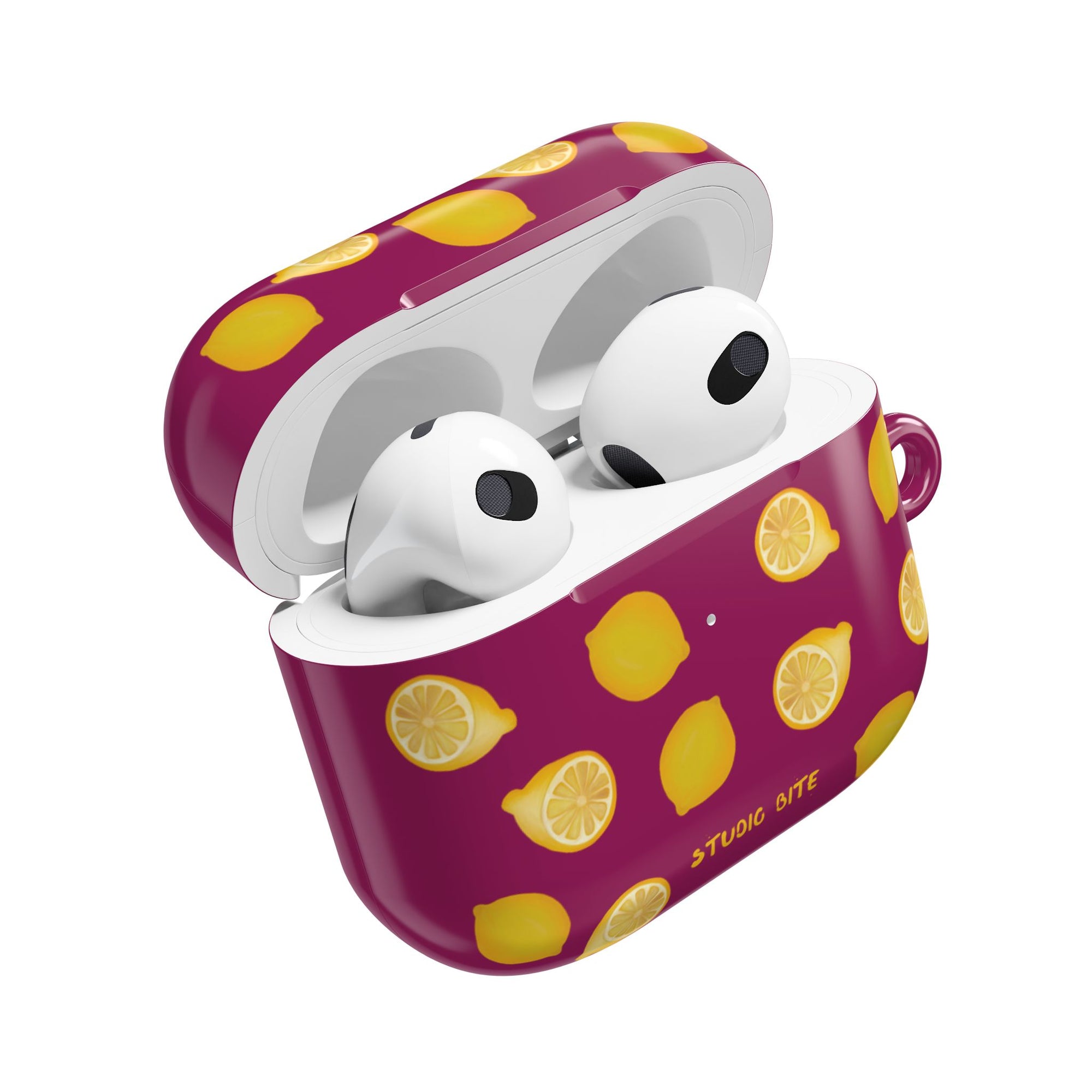 LEMON - BORDEAUX - AIRPODS CASE