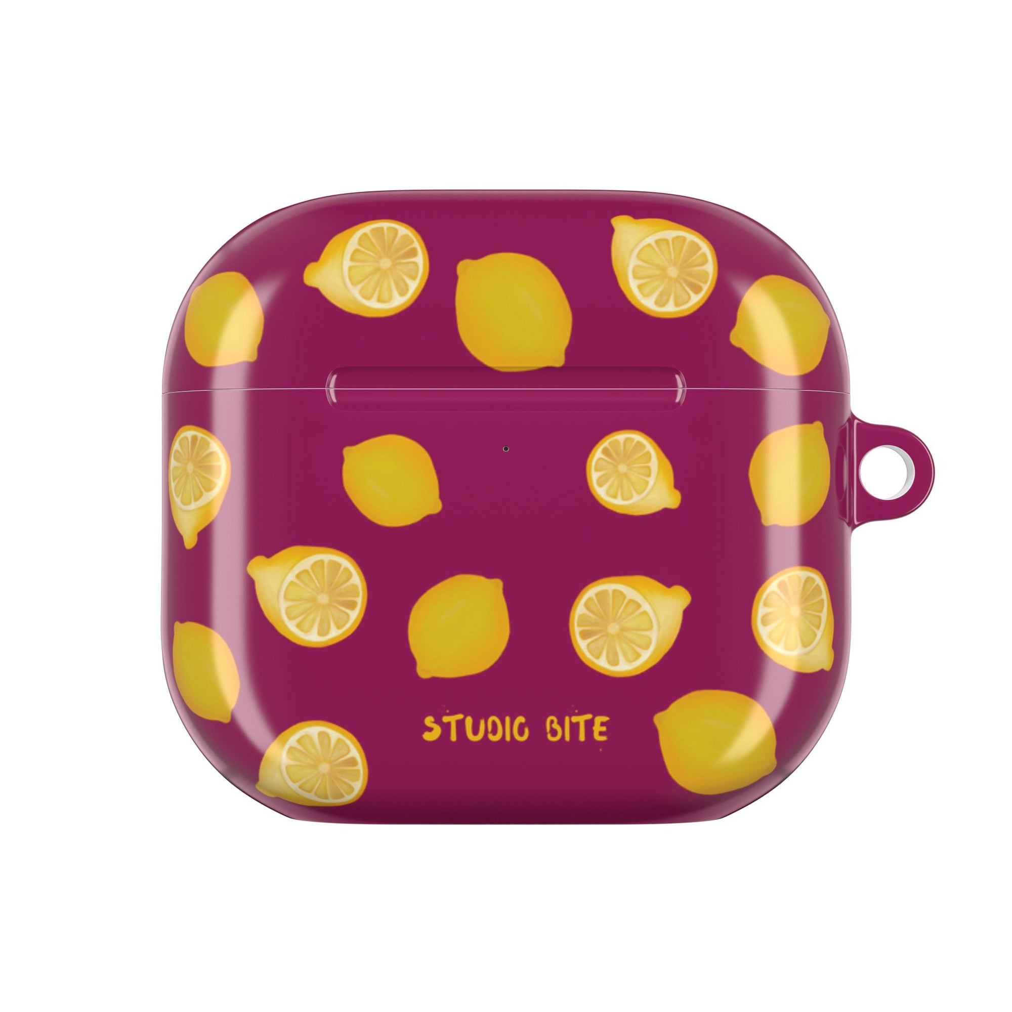 LEMON - BORDEAUX - AIRPODS CASE