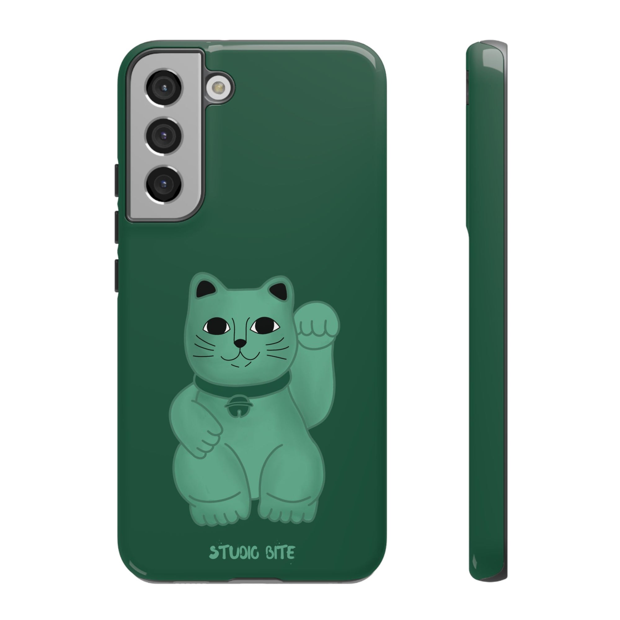 FORTUNE CAT - FOREST GREEN