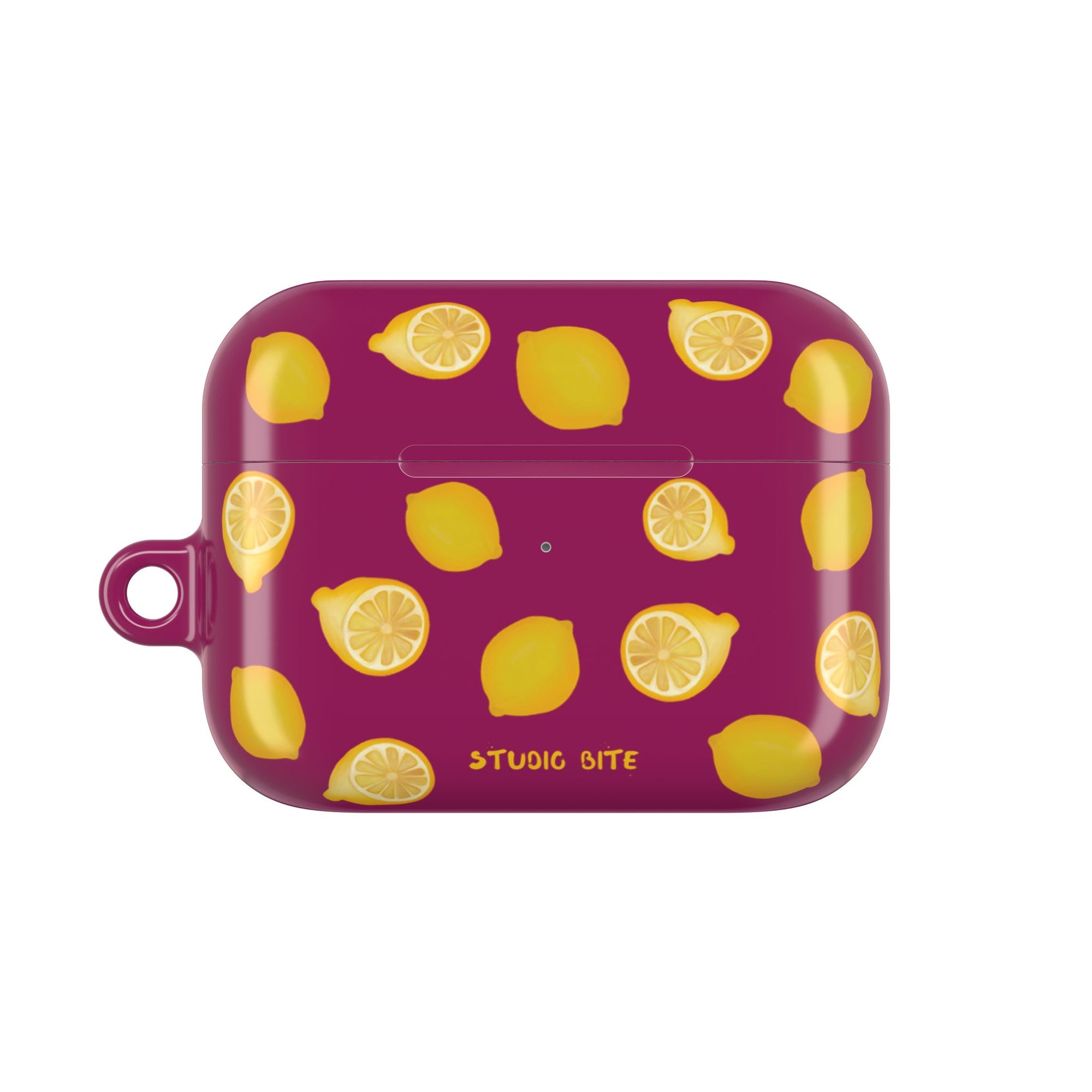 LEMON - BORDEAUX - AIRPODS CASE