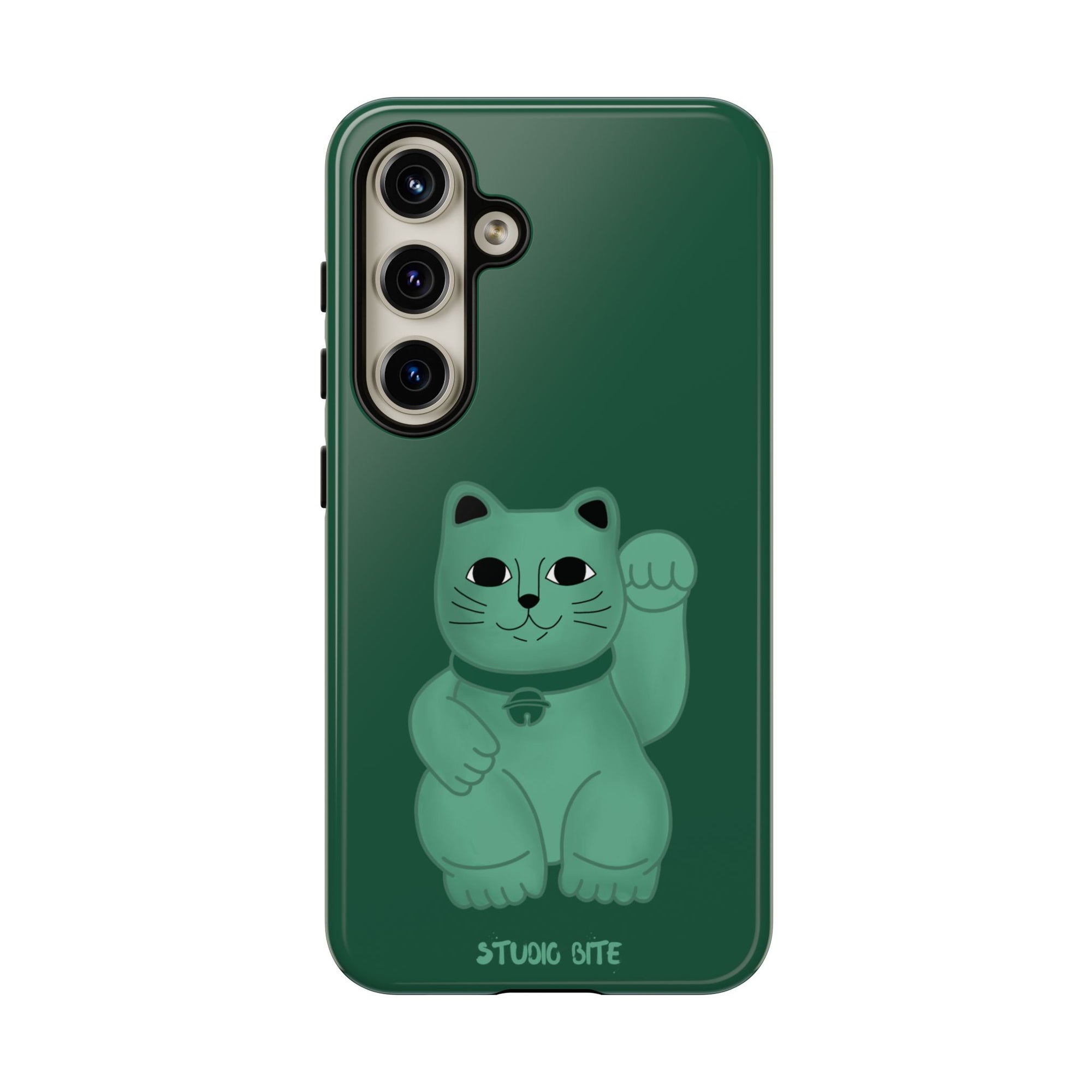 FORTUNE CAT - FOREST GREEN