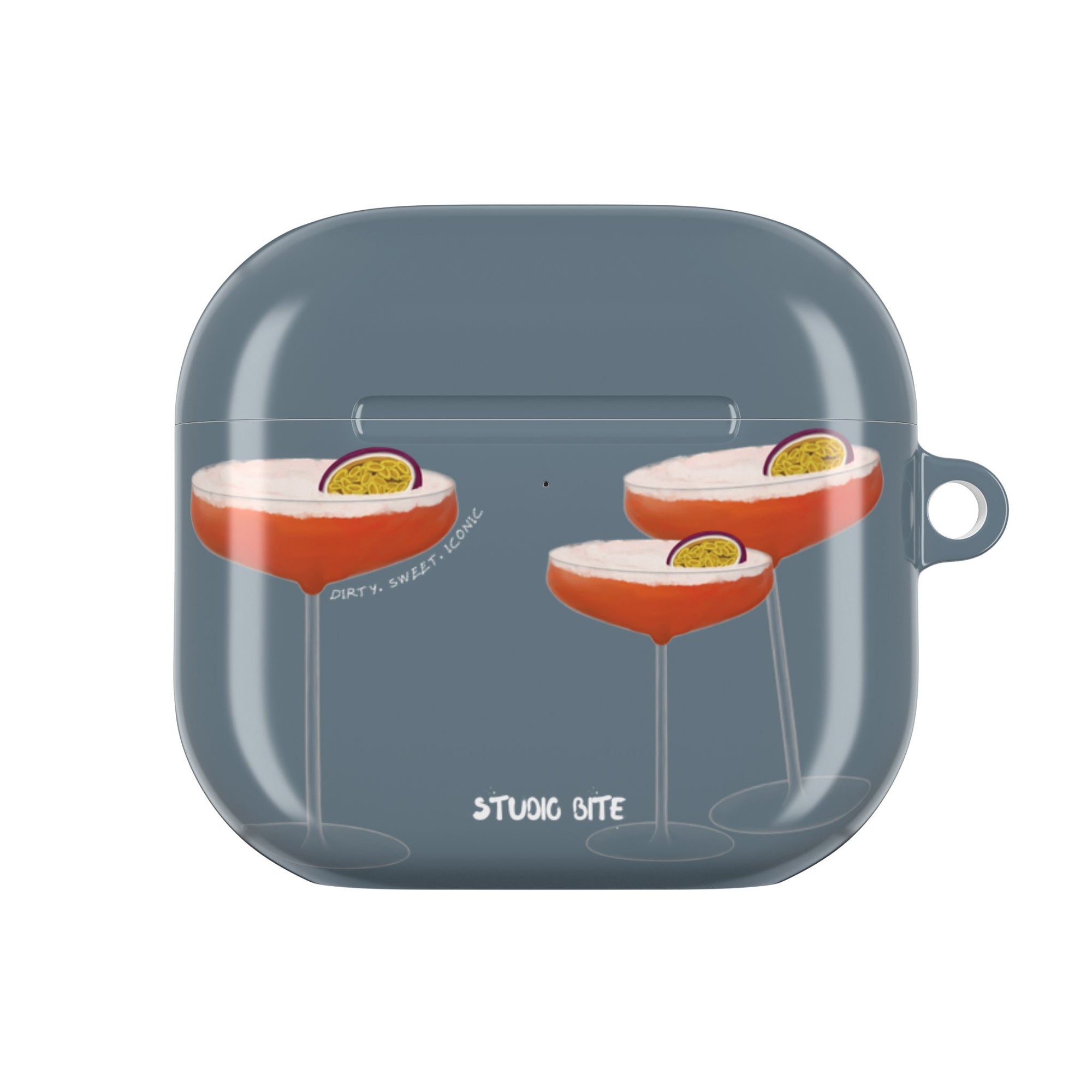 PORNSTAR MARTINI - GREY BLUE - AIRPODS CASE