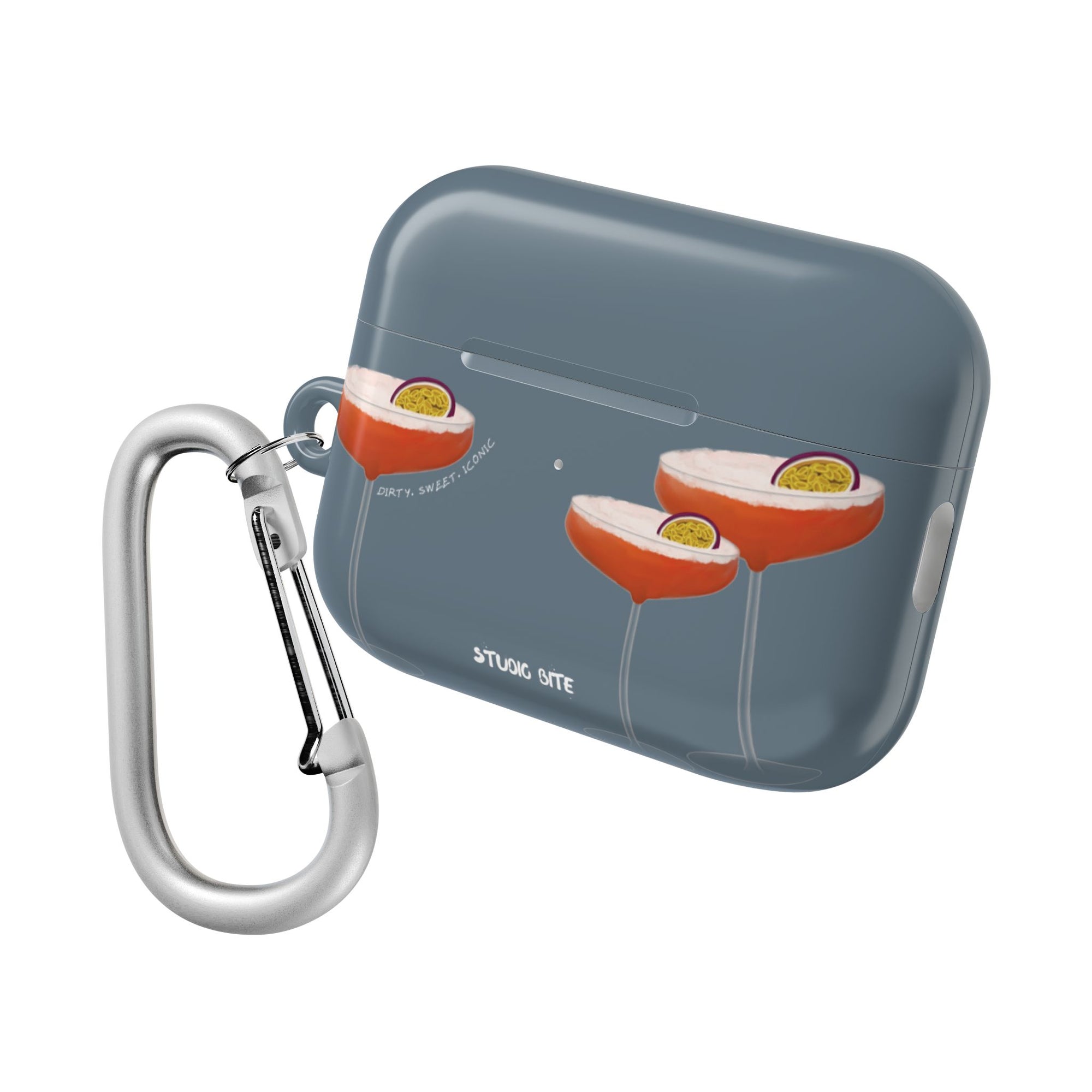 PORNSTAR MARTINI - GREY BLUE - AIRPODS CASE